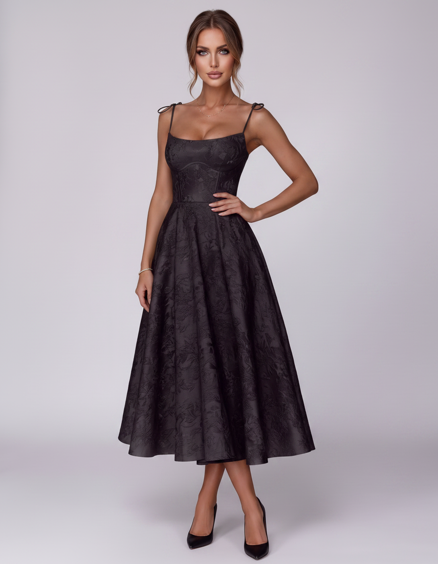 Veloura Midi Dress