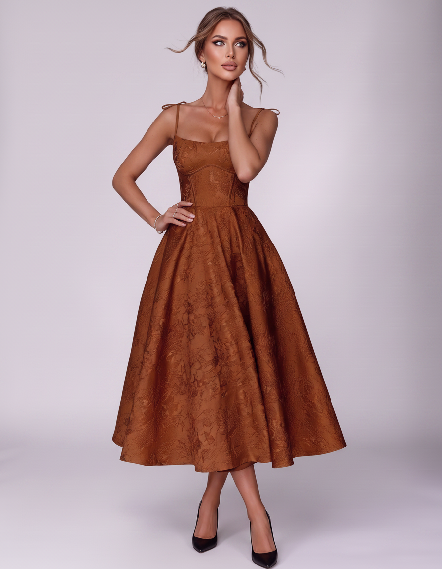 Veloura Midi Dress