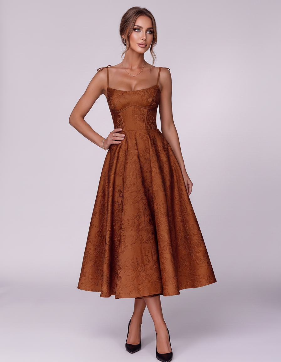 Veloura Midi Dress