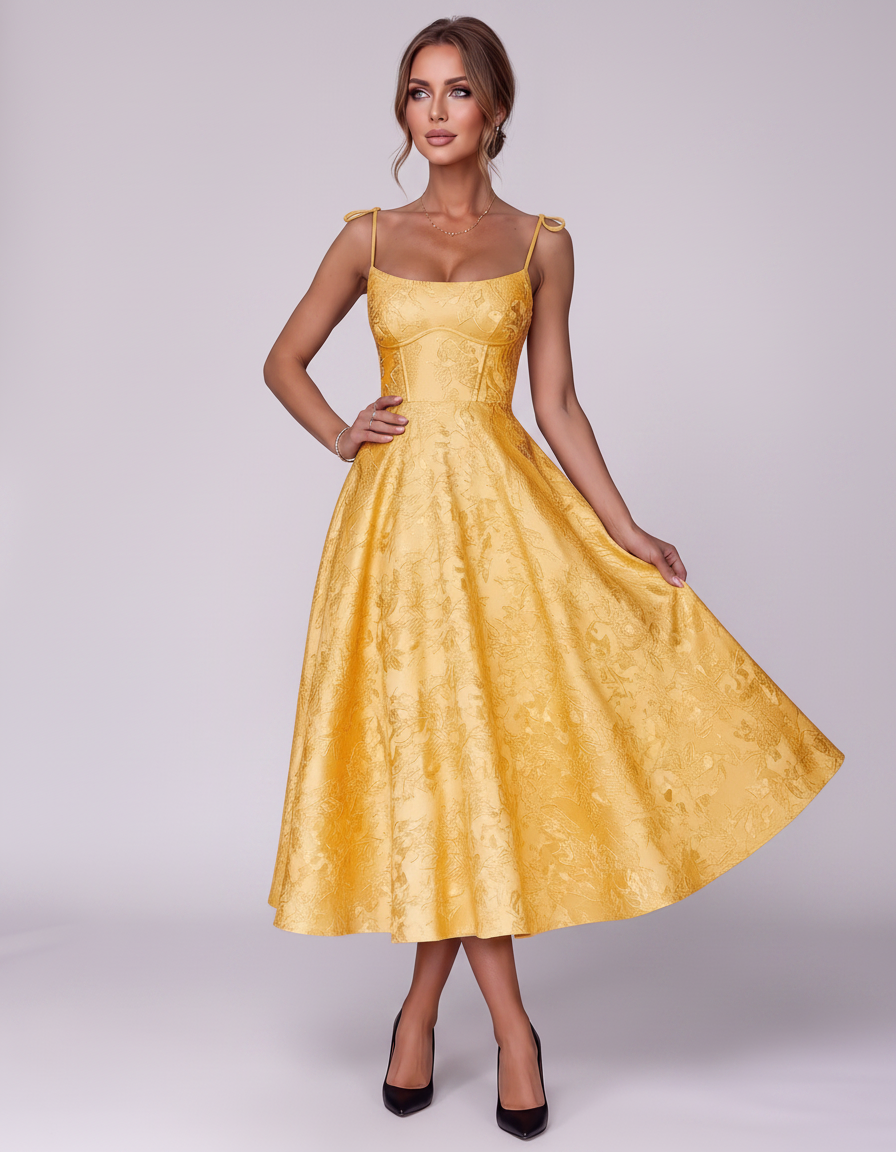 Veloura Midi Dress