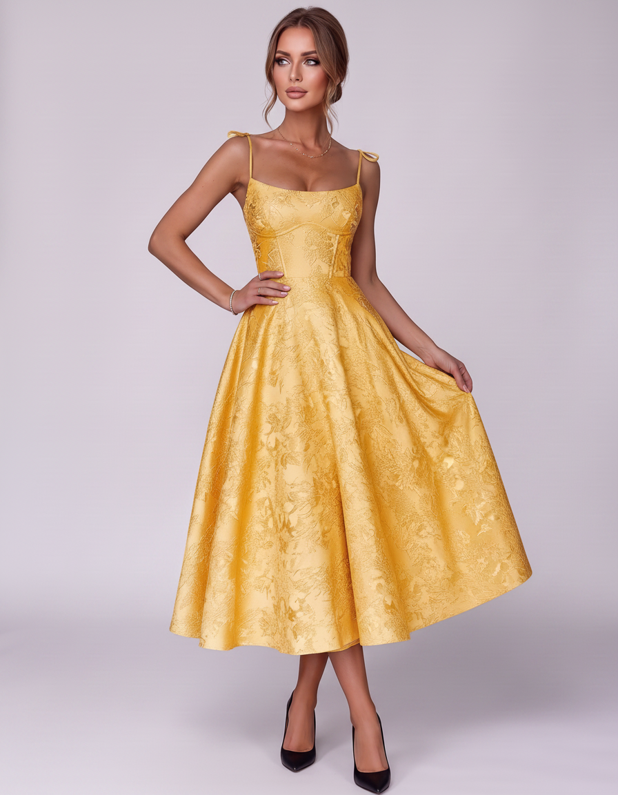 Veloura Midi Dress