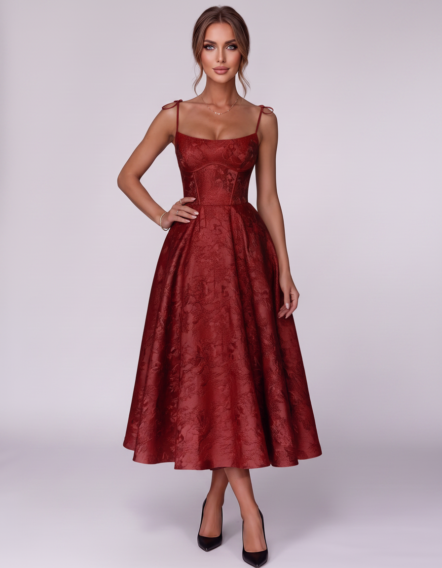 Veloura Midi Dress