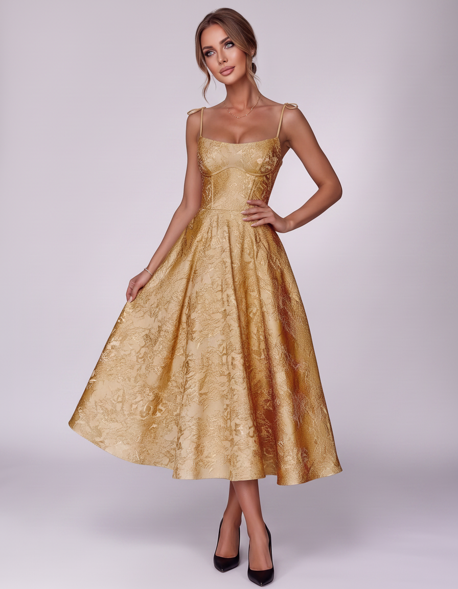 Veloura Midi Dress