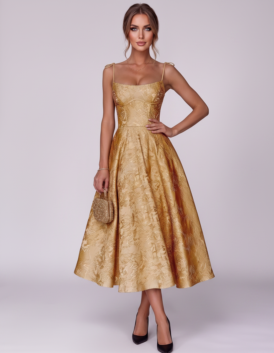 Veloura Midi Dress