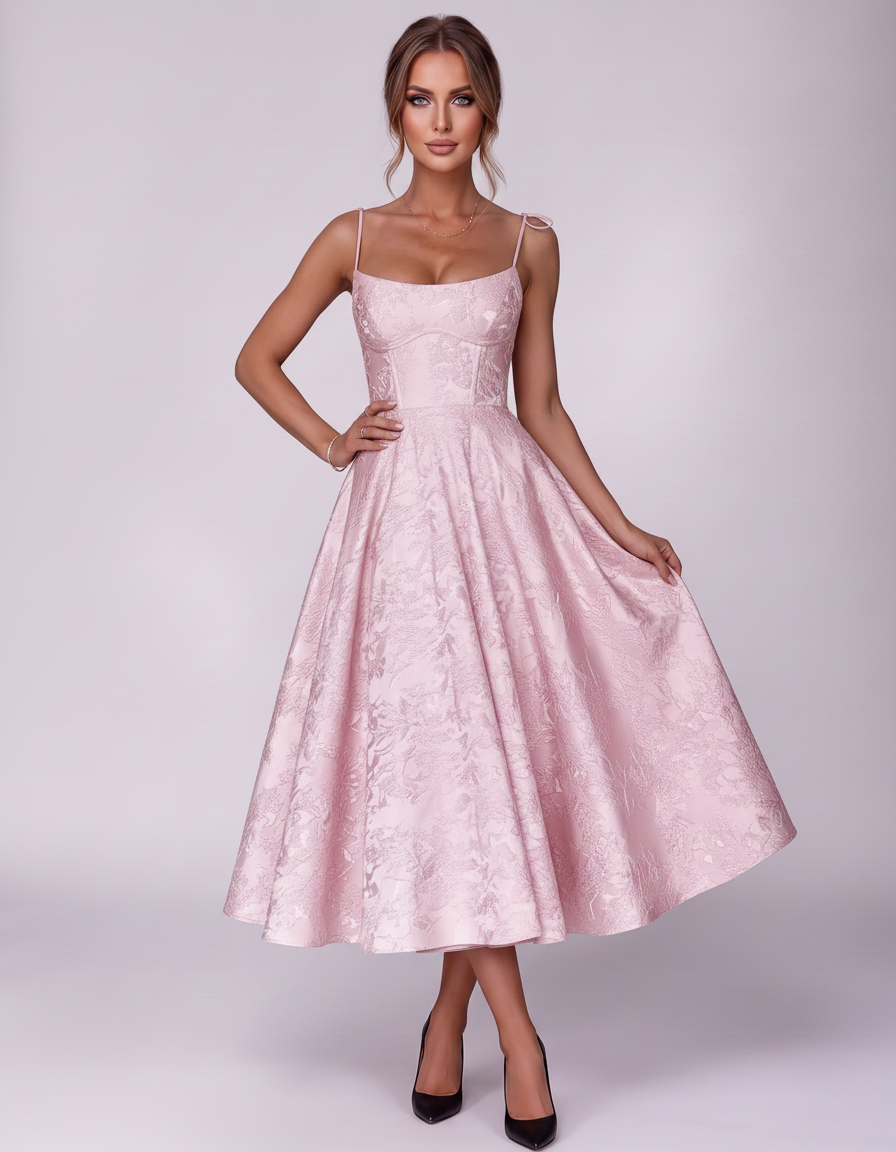 Veloura Midi Dress