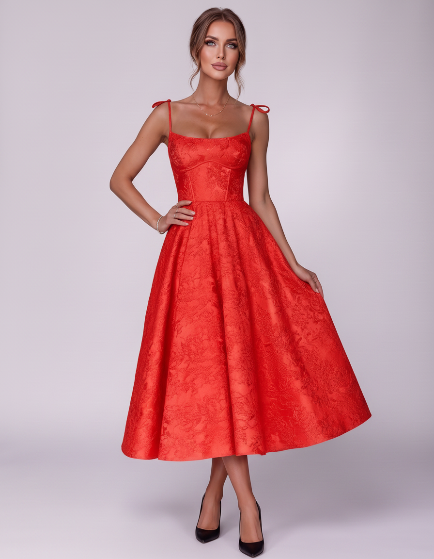 Veloura Midi Dress