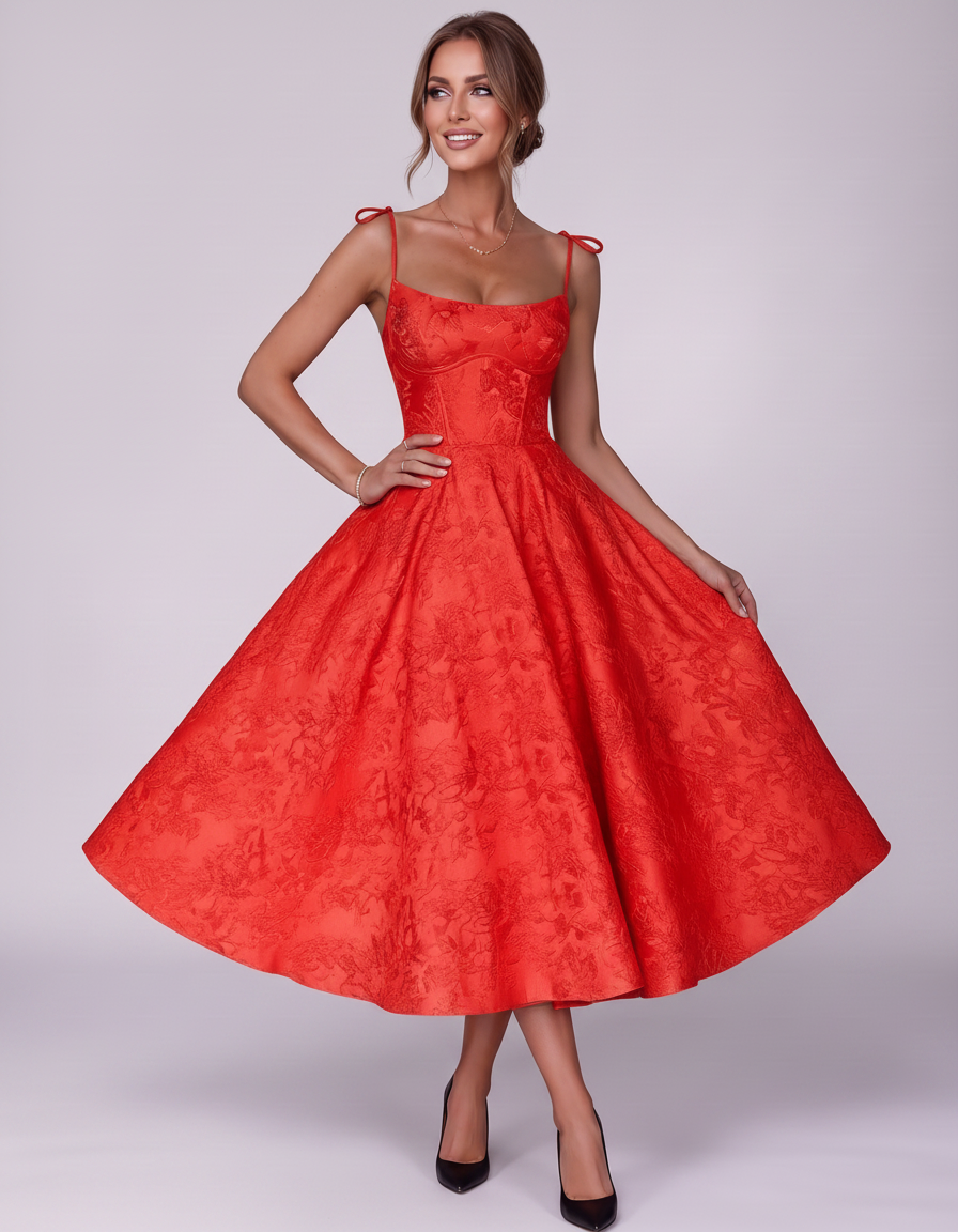Veloura Midi Dress