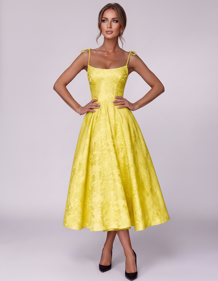 Veloura Midi Dress