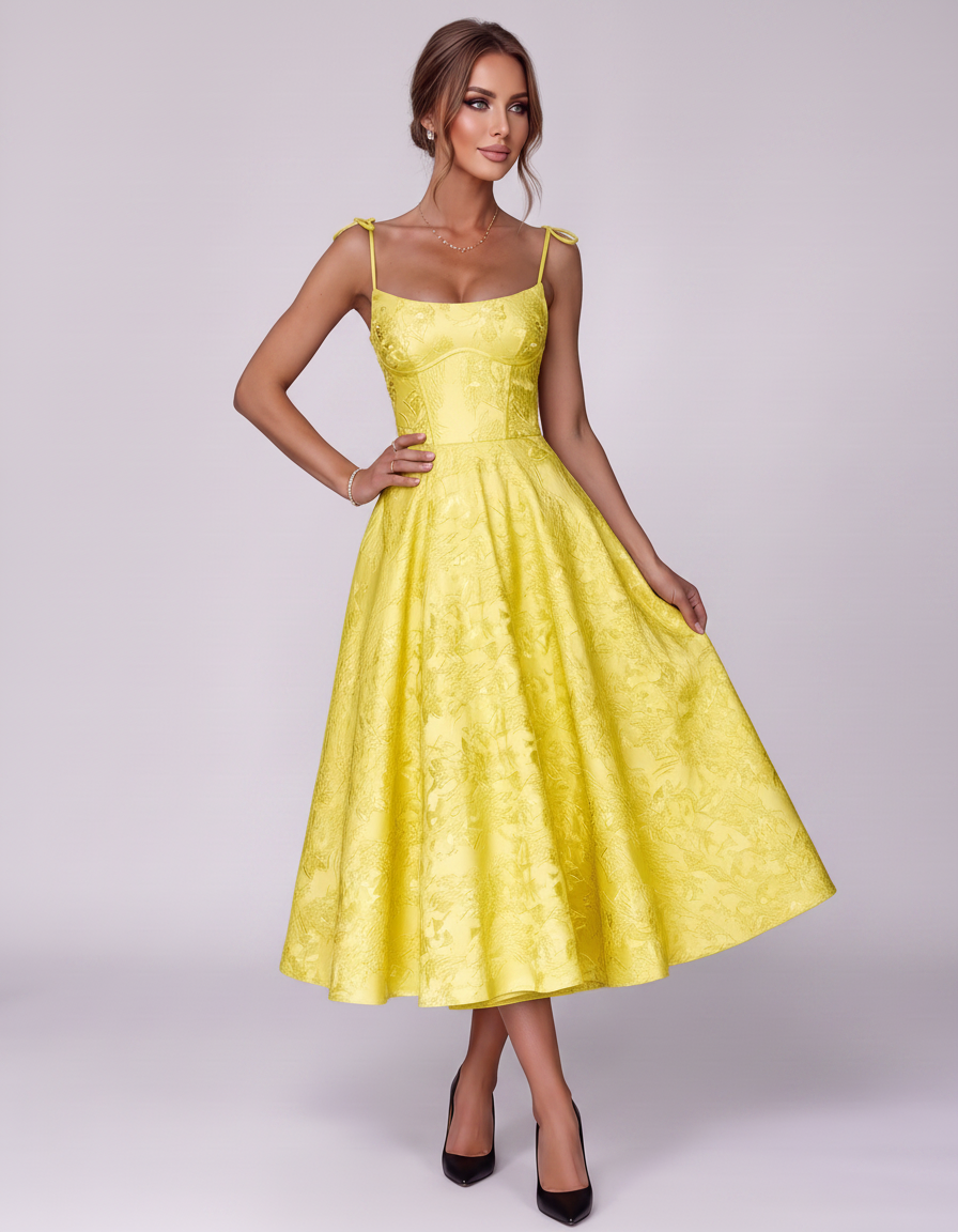 Veloura Midi Dress