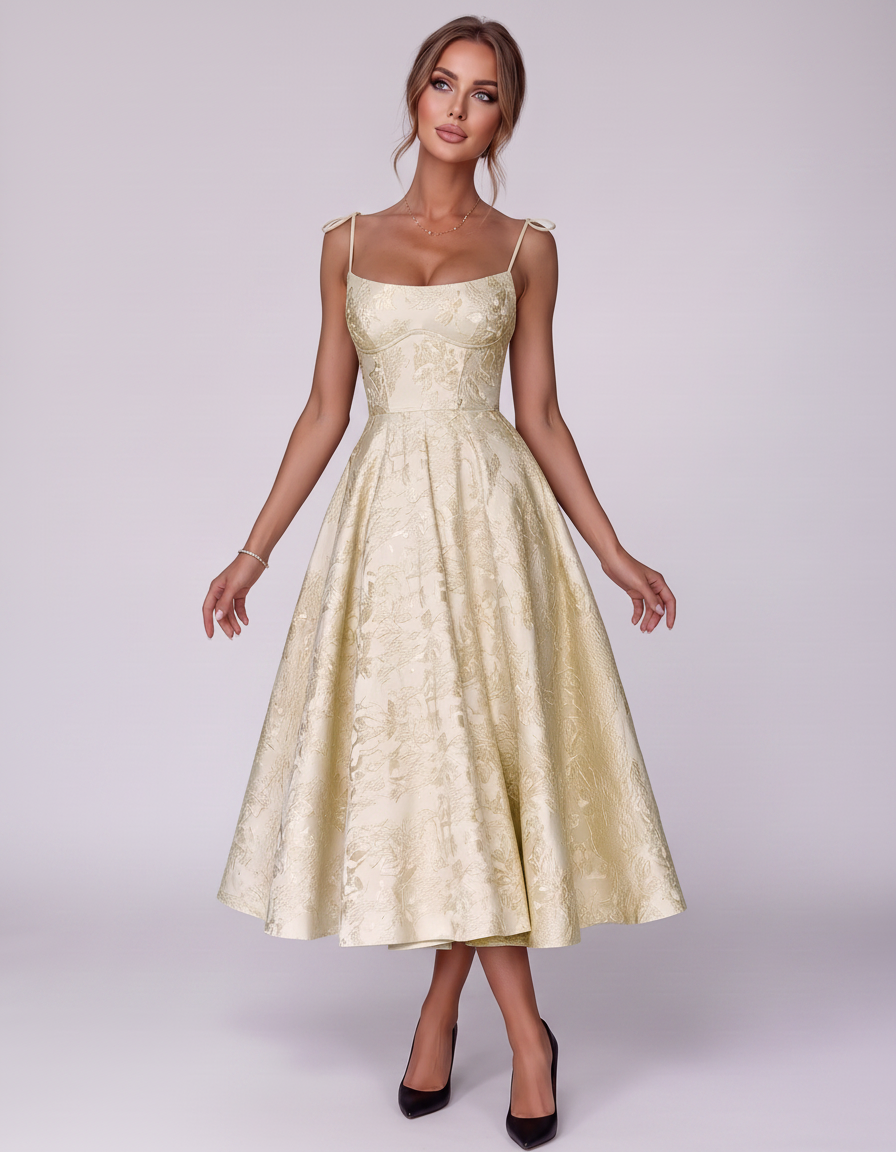 Veloura Midi Dress