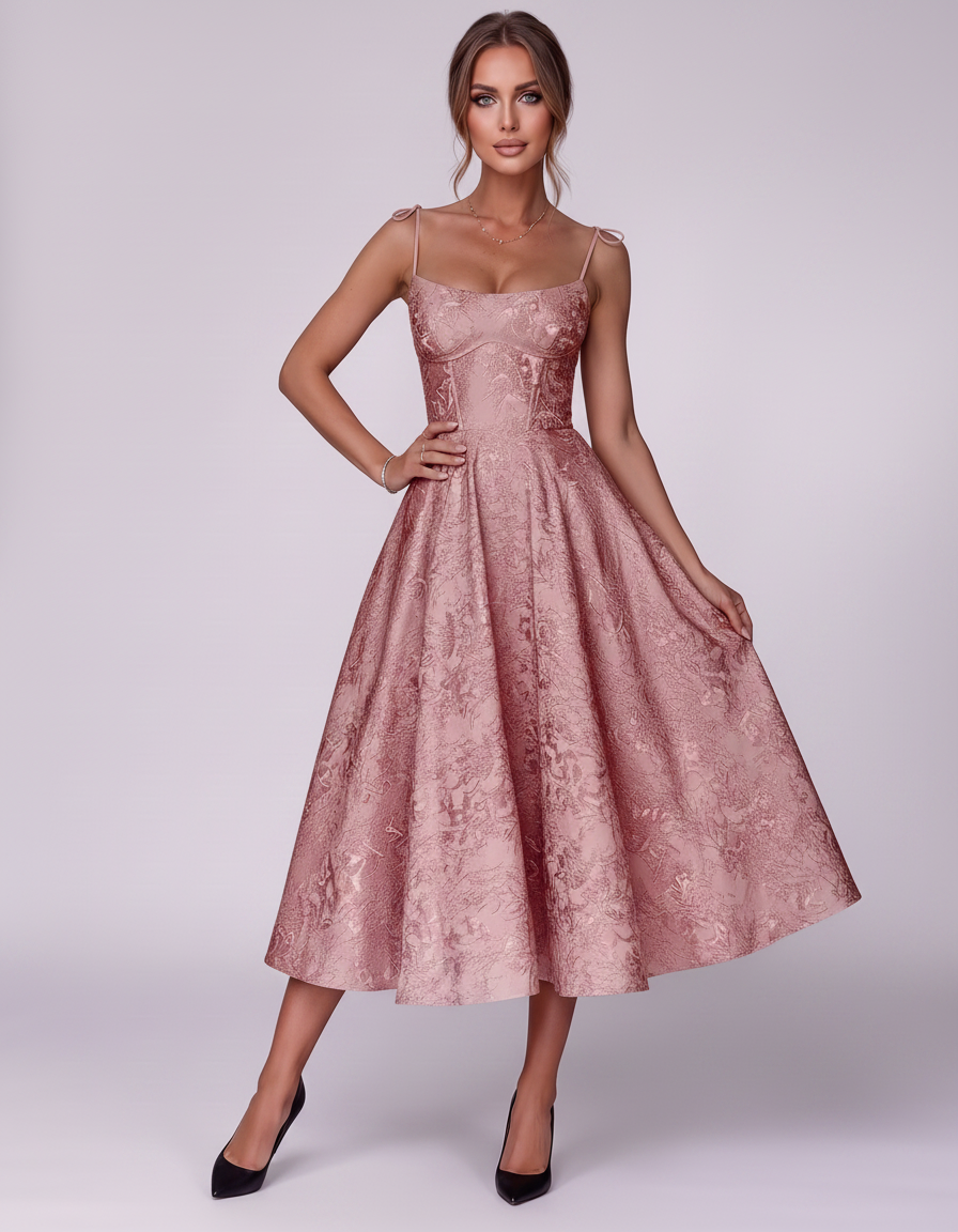 Veloura Midi Dress