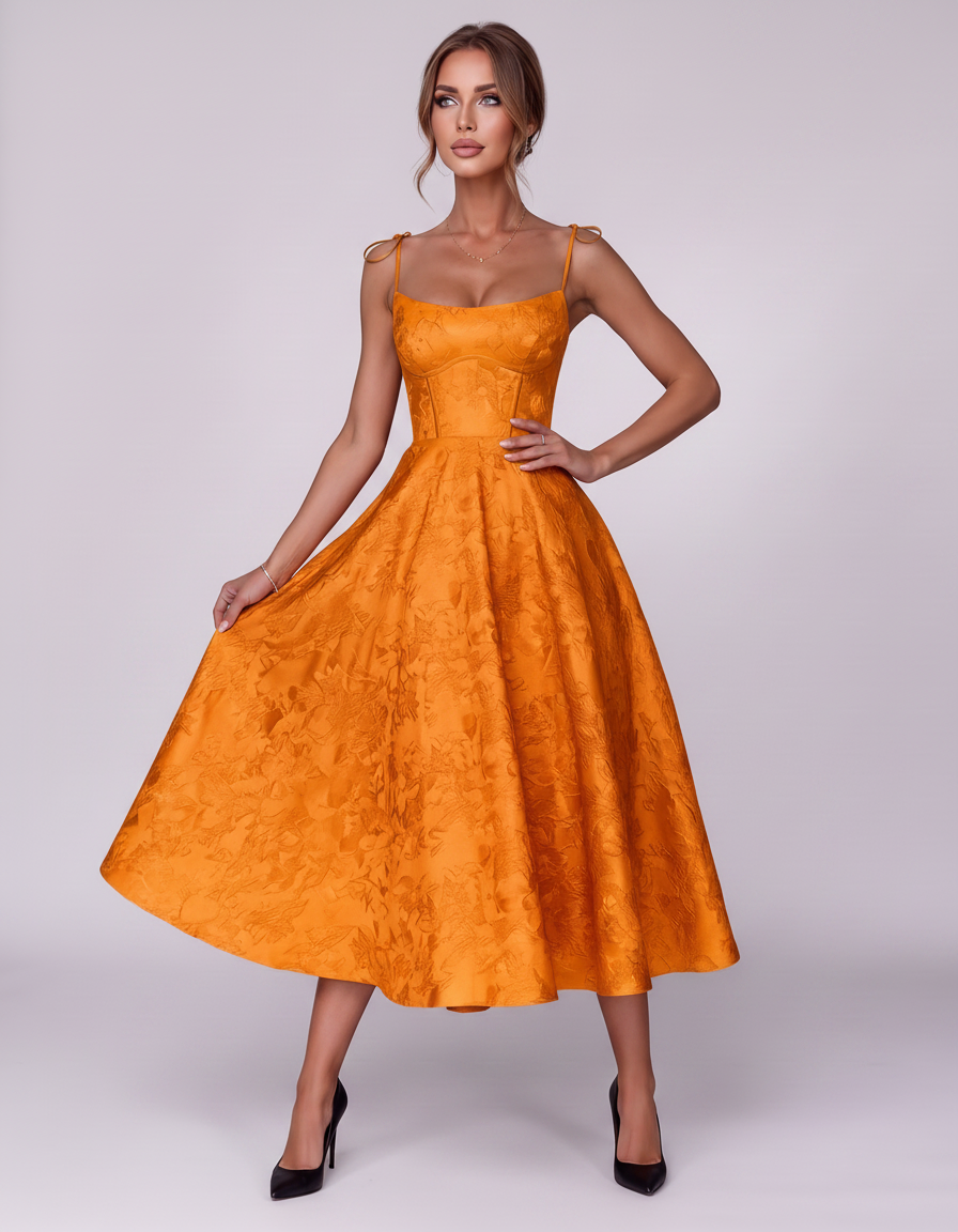 Veloura Midi Dress