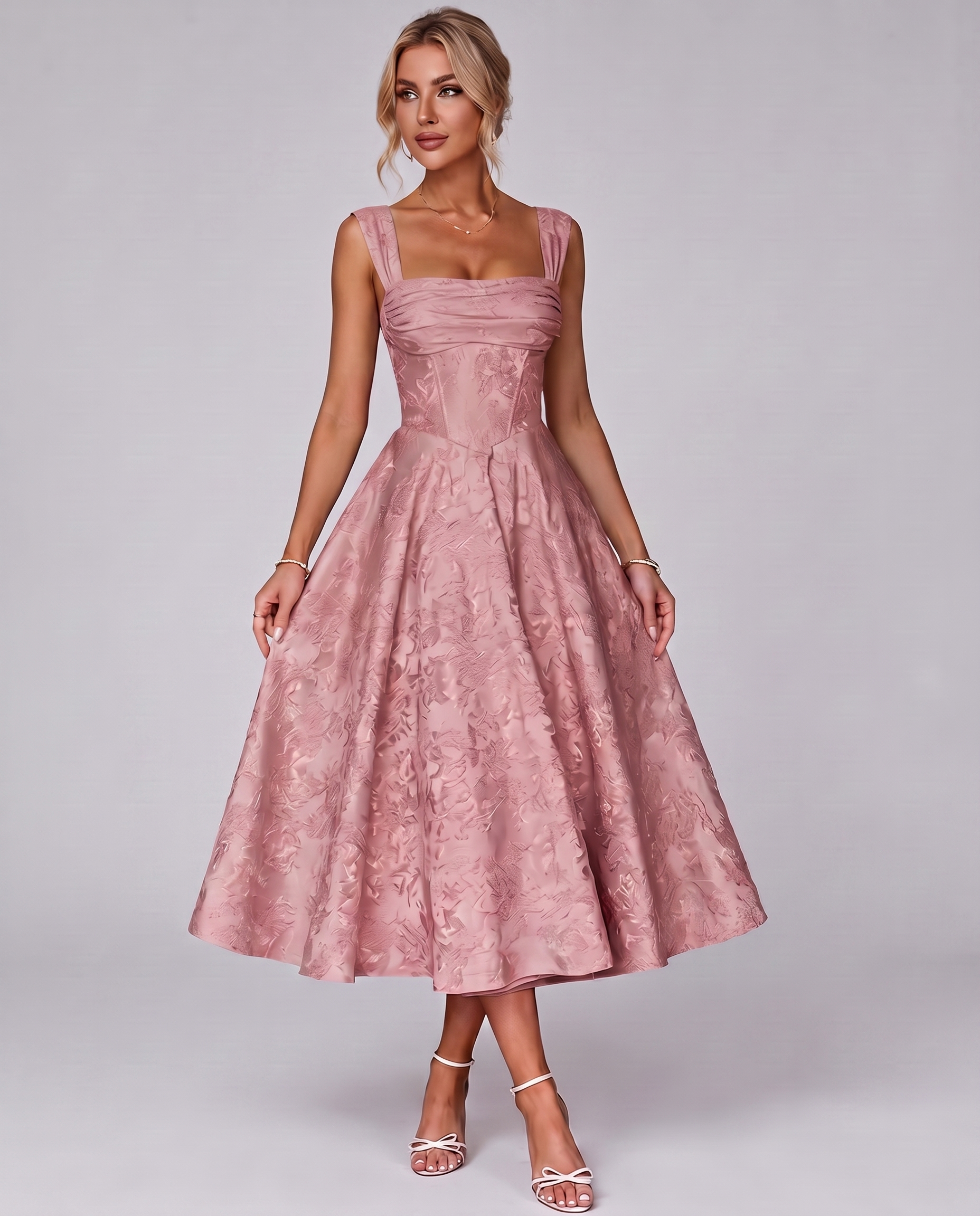 Elaris Midi Dress