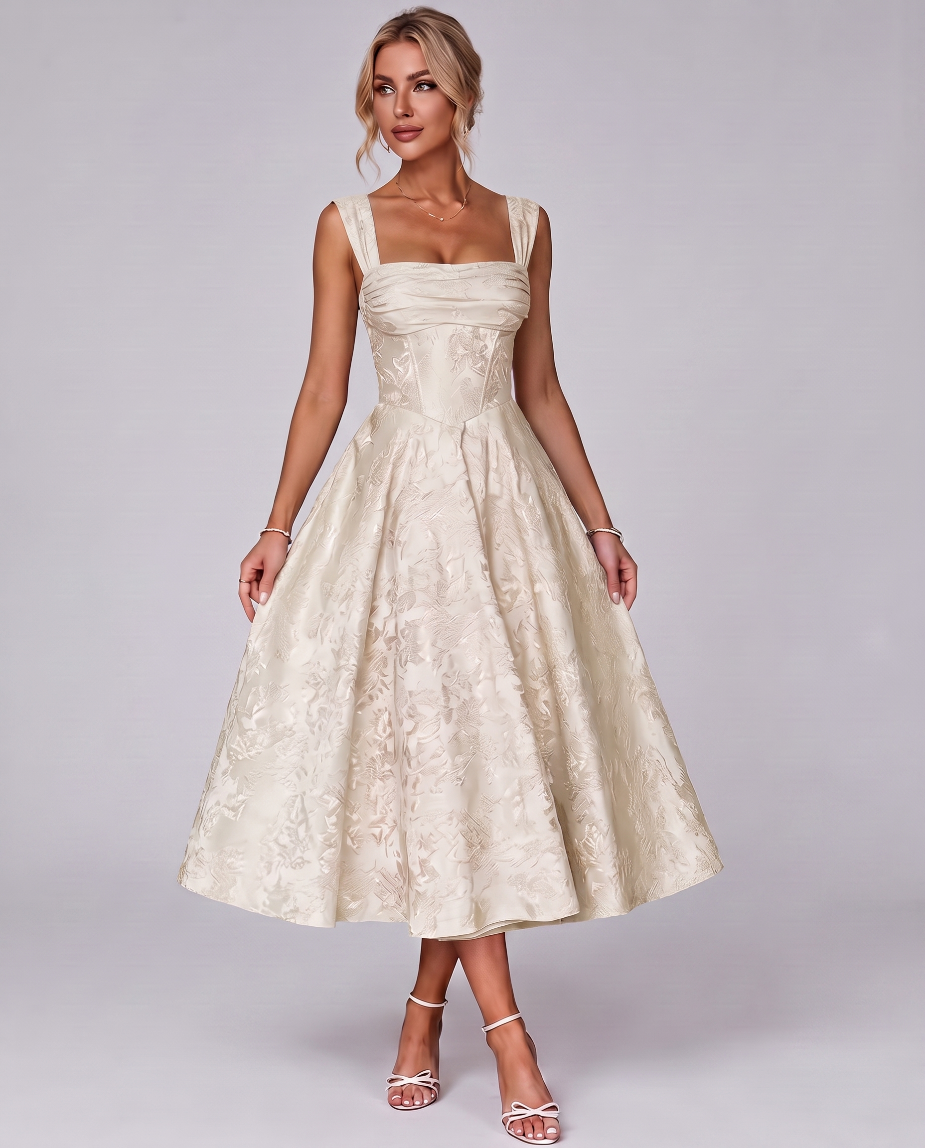 Elaris Midi Dress