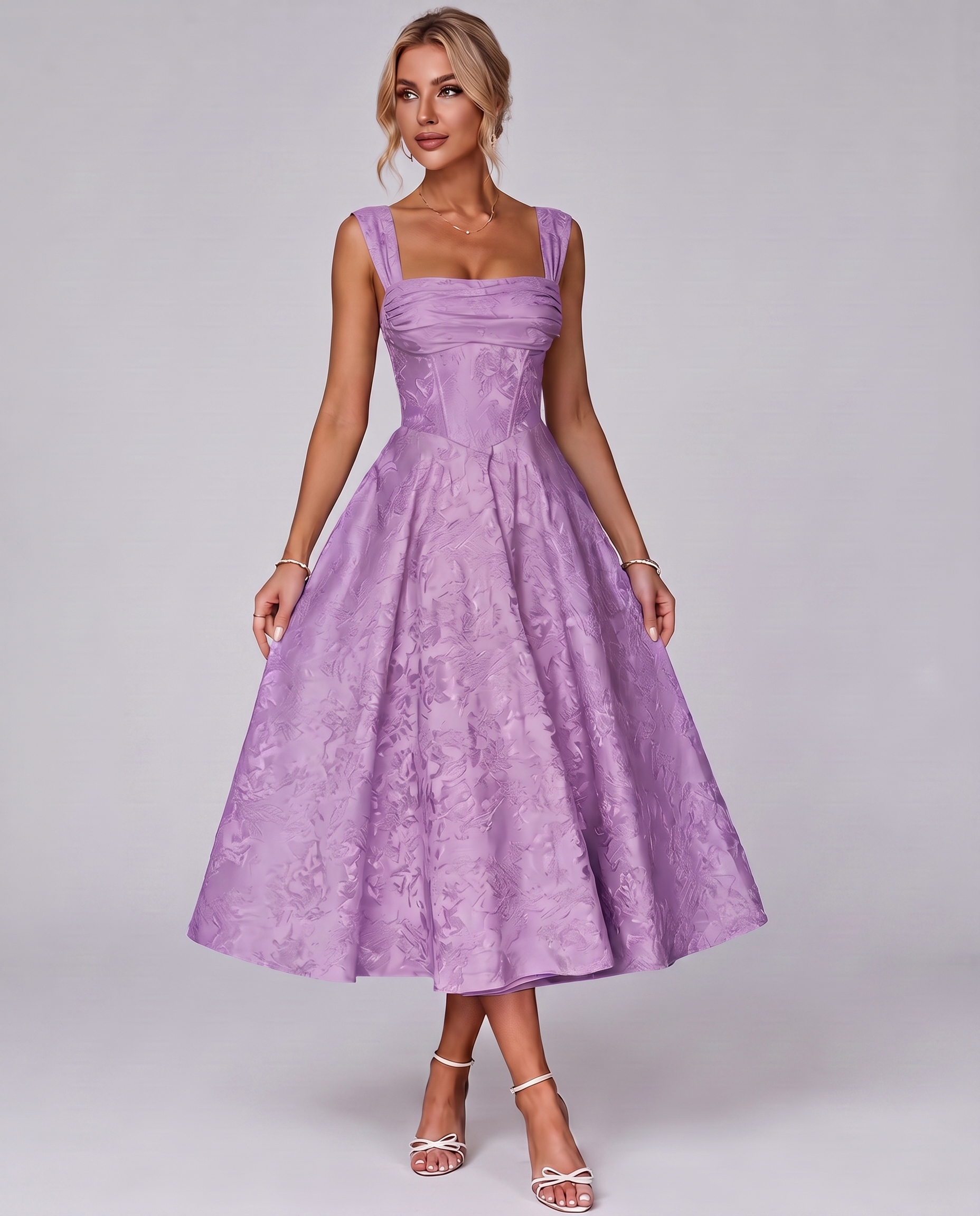 Elaris Midi Dress
