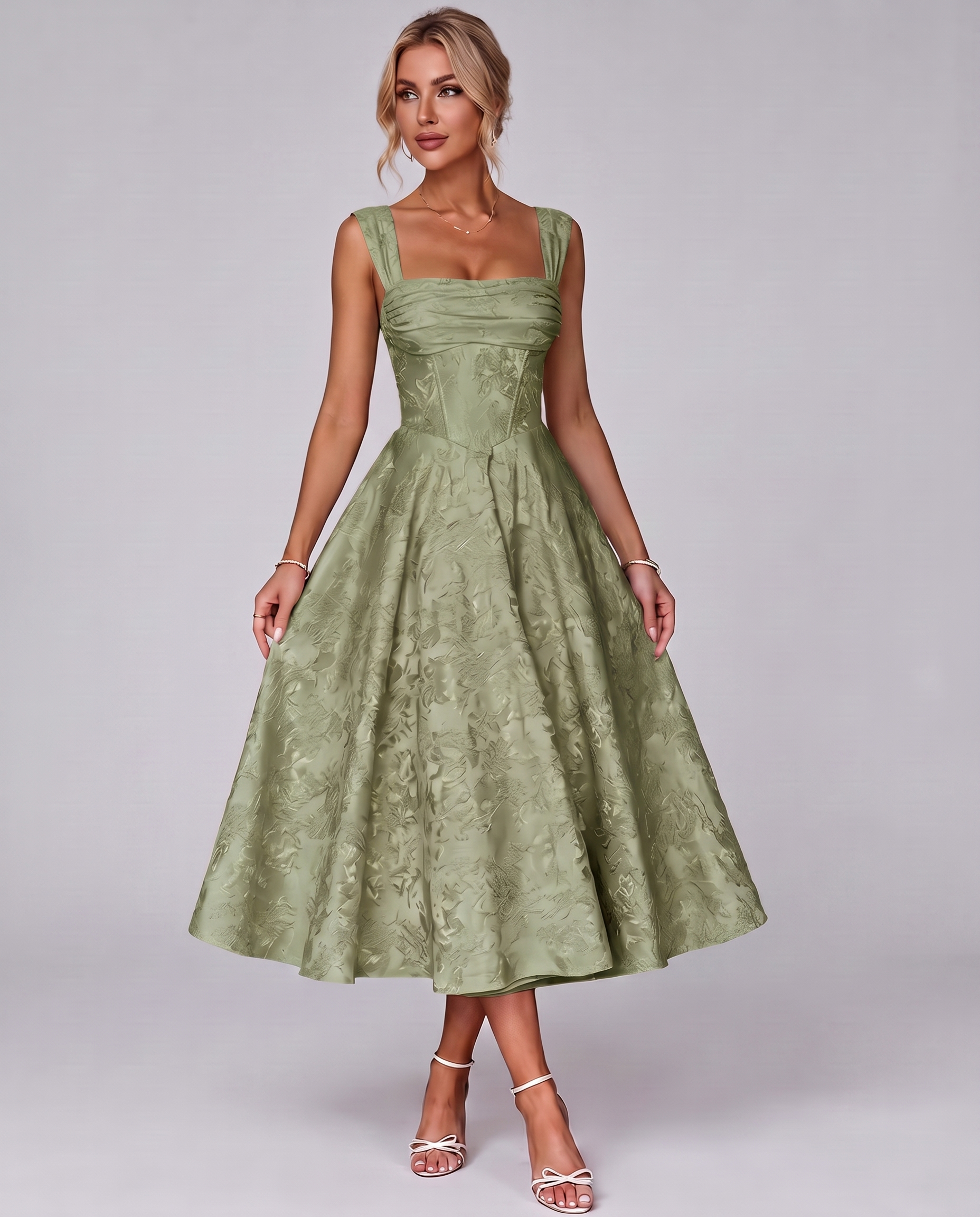 Elaris Midi Dress
