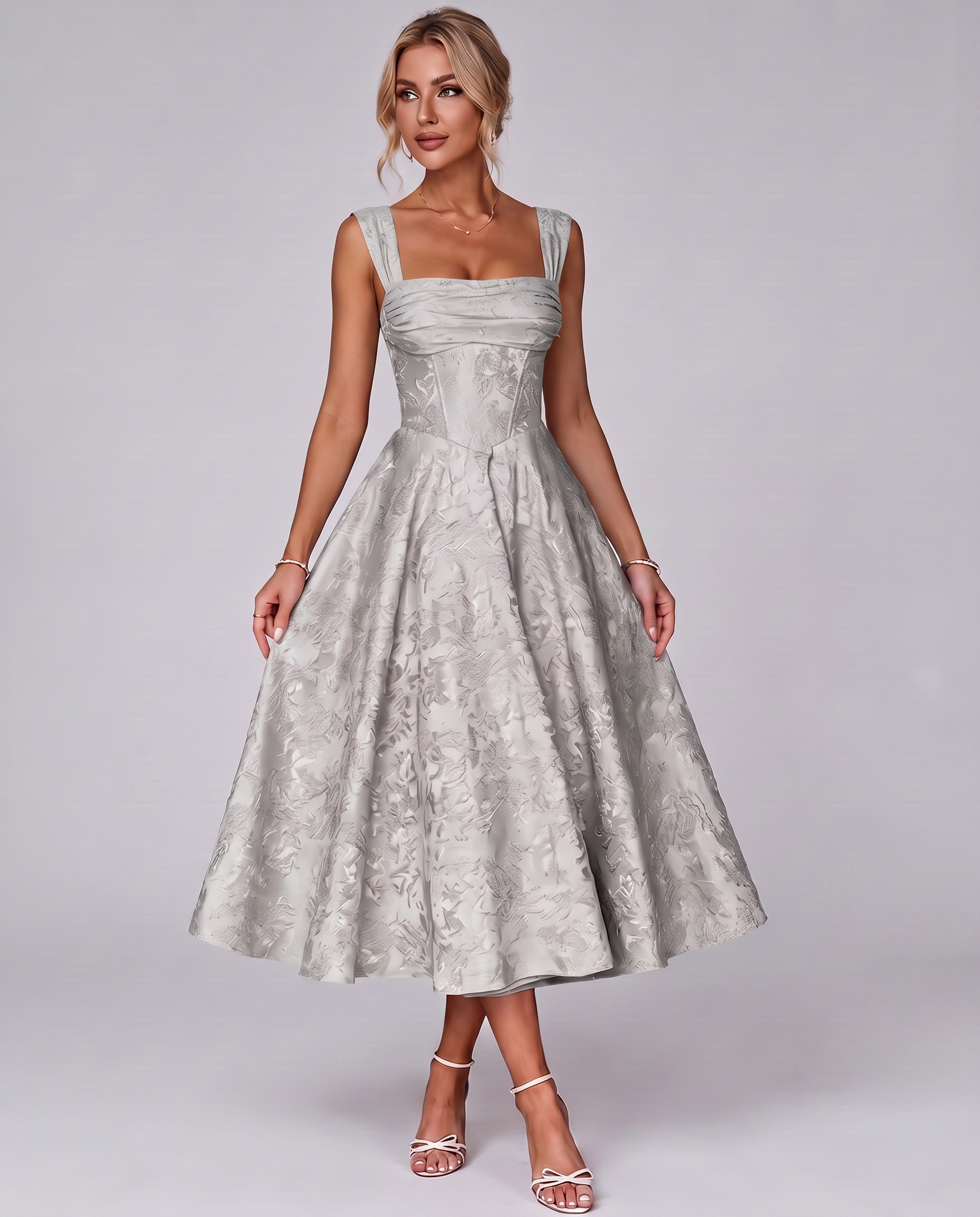Elaris Midi Dress