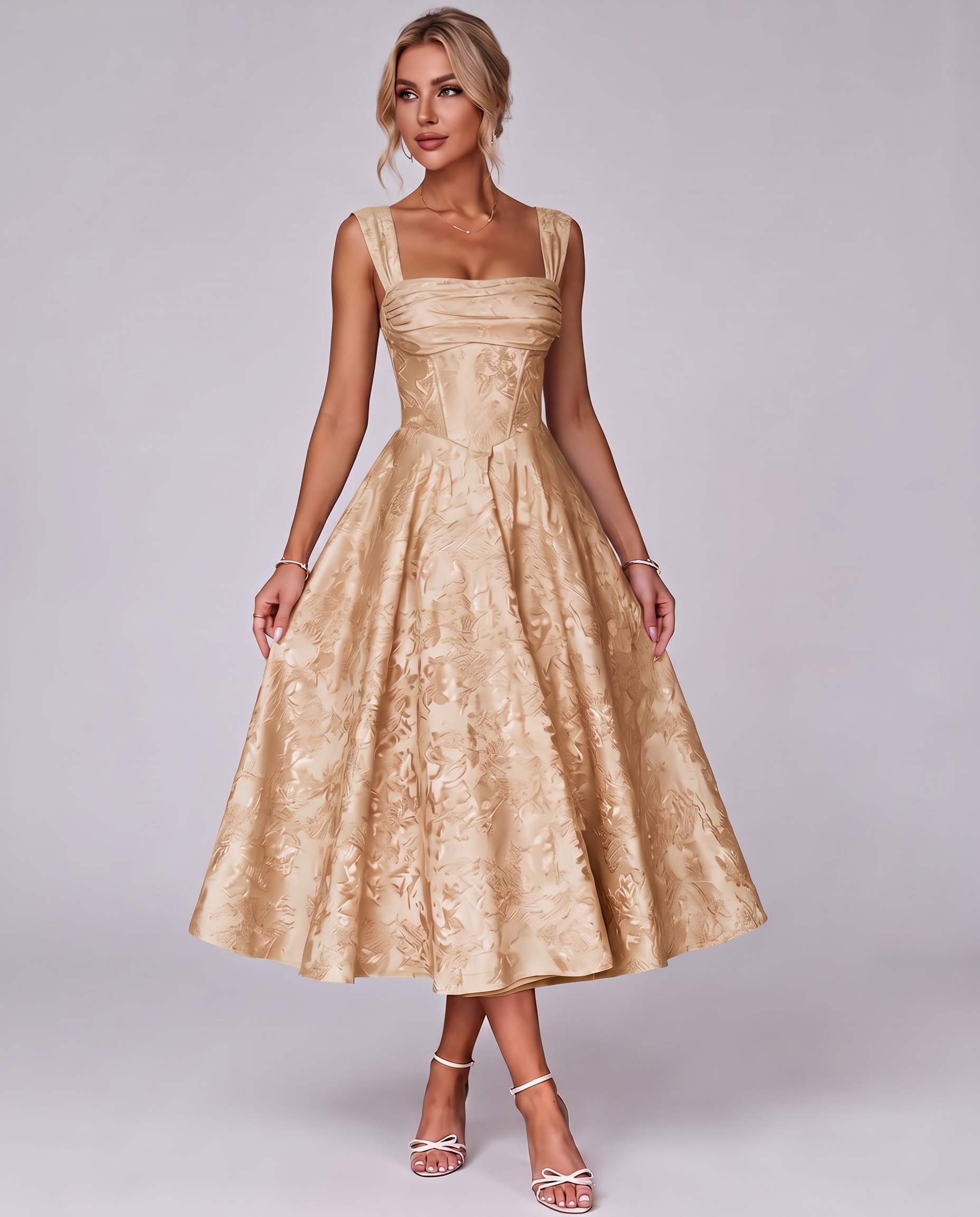 Elaris Midi Dress