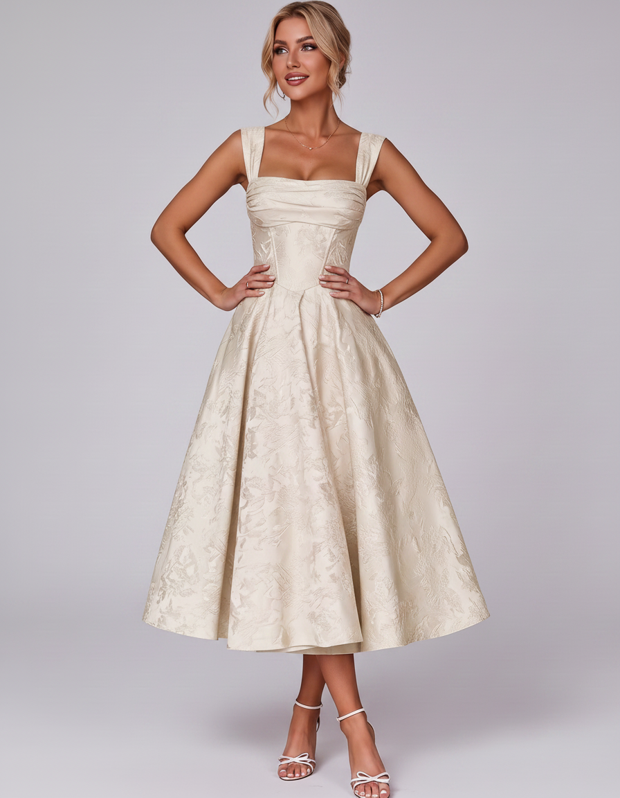 Elaris Midi Dress