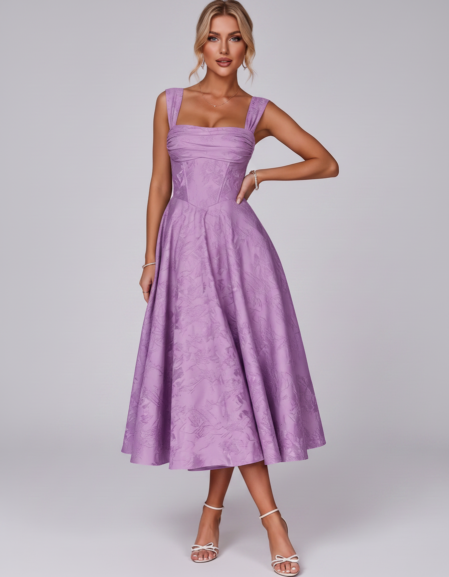 Elaris Midi Dress