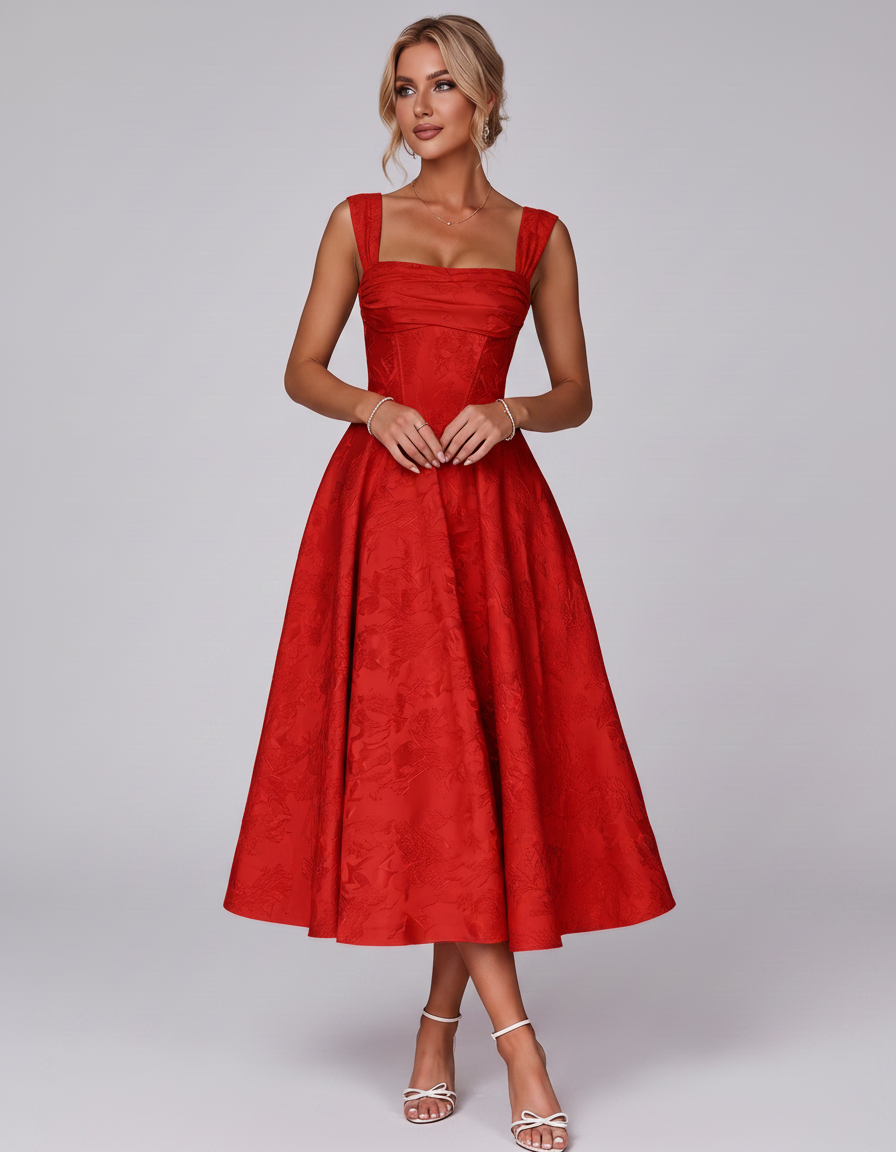 Elaris Midi Dress