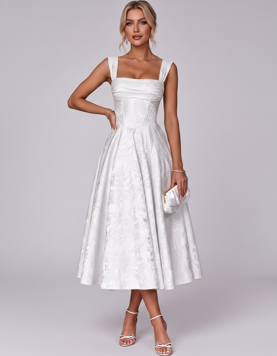Elaris Midi Dress