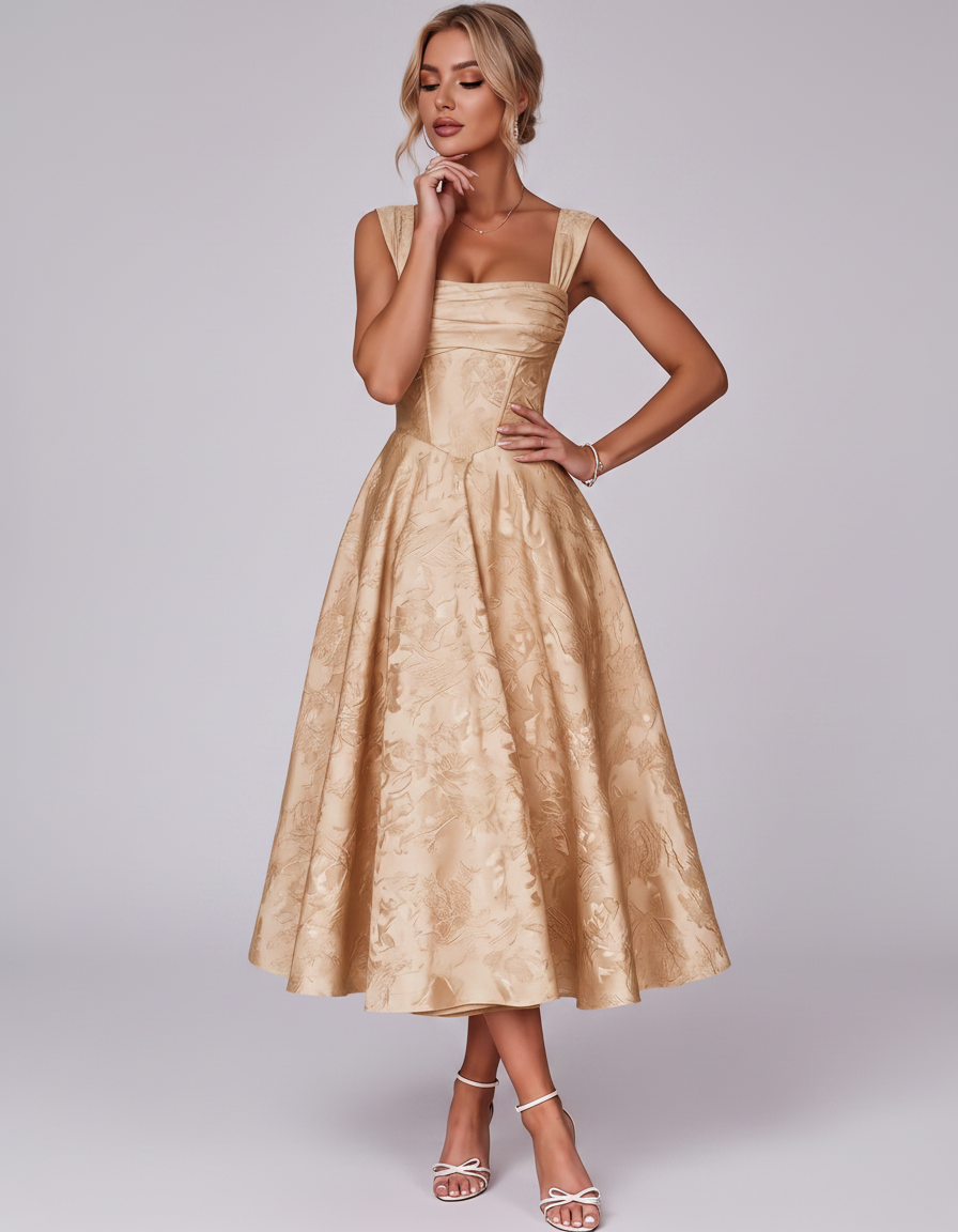 Elaris Midi Dress