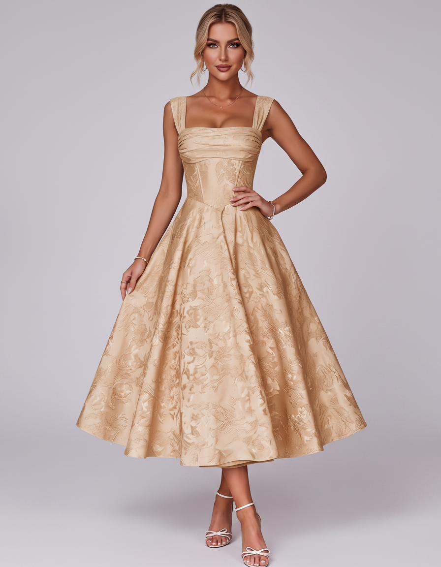 Elaris Midi Dress