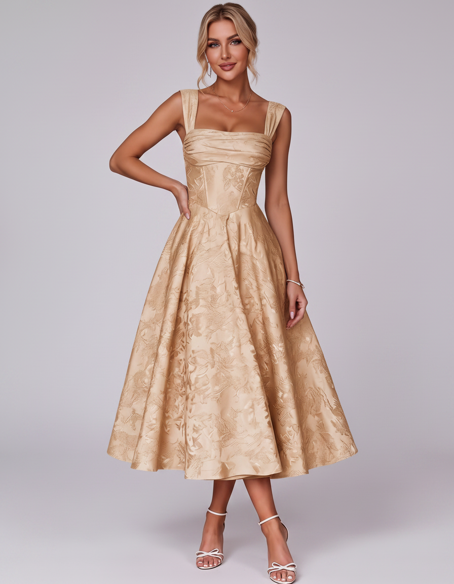 Elaris Midi Dress