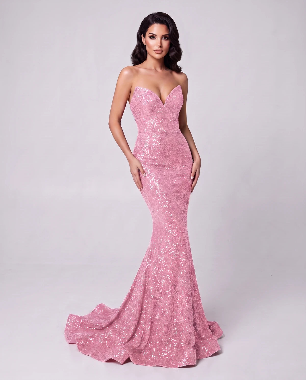 Ilaria Maxi Dress — Pink