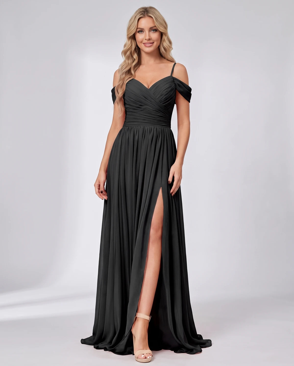 Ilonka Maxi Dress — Black