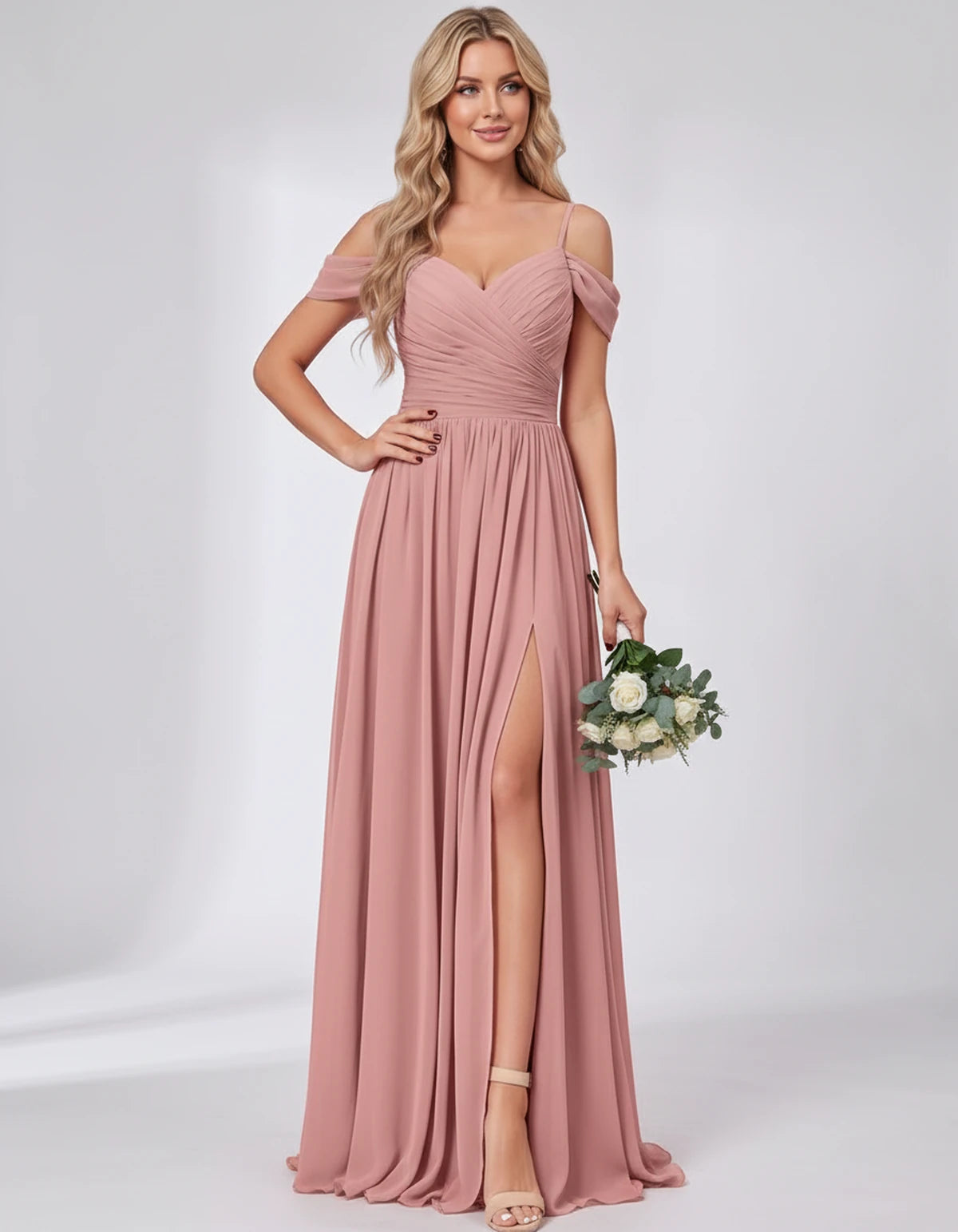 Ilonka Maxi Dress — Dusty Rose | SKU: SD-47780-dustyrose-2,SD-47780-dustyrose-4,SD-47780-dustyrose-6,SD-47780-dustyrose-8,SD-47780-dustyrose-10,SD-47780-dustyrose-12,SD-47780-dustyrose-14,SD-47780-dustyrose-16,SD-47780-dustyrose-16W,SD-47780-dustyrose-18W,SD-47780-dustyrose-20W,SD-47780-dustyrose-22W