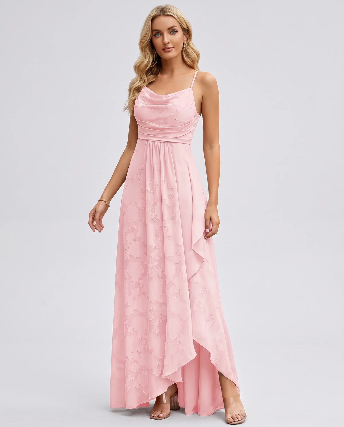 Immortelle Maxi Dress — Blush