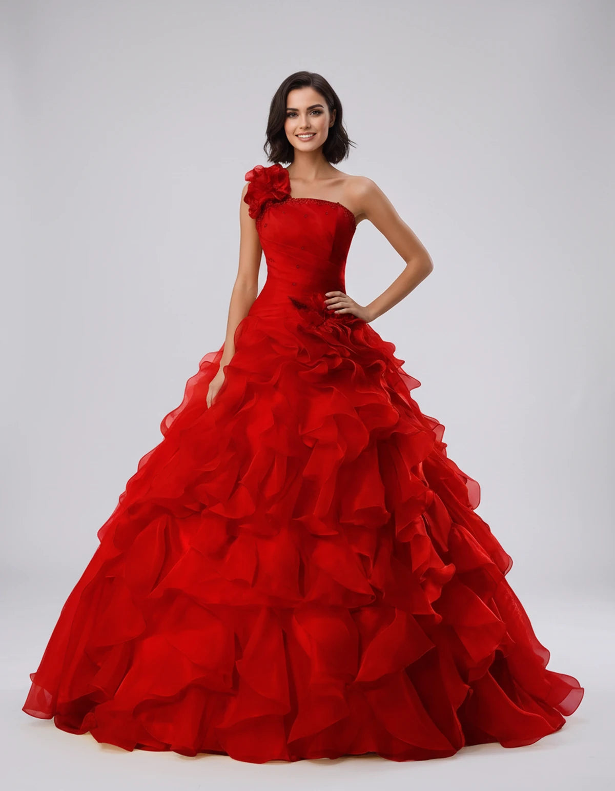 Imogen Maxi Dress — Bright Red | SKU: SD-22482-brightred-2,SD-22482-brightred-4,SD-22482-brightred-6,SD-22482-brightred-8,SD-22482-brightred-10,SD-22482-brightred-12,SD-22482-brightred-14,SD-22482-brightred-14W,SD-22482-brightred-16,SD-22482-brightred-16W,SD-22482-brightred-18W