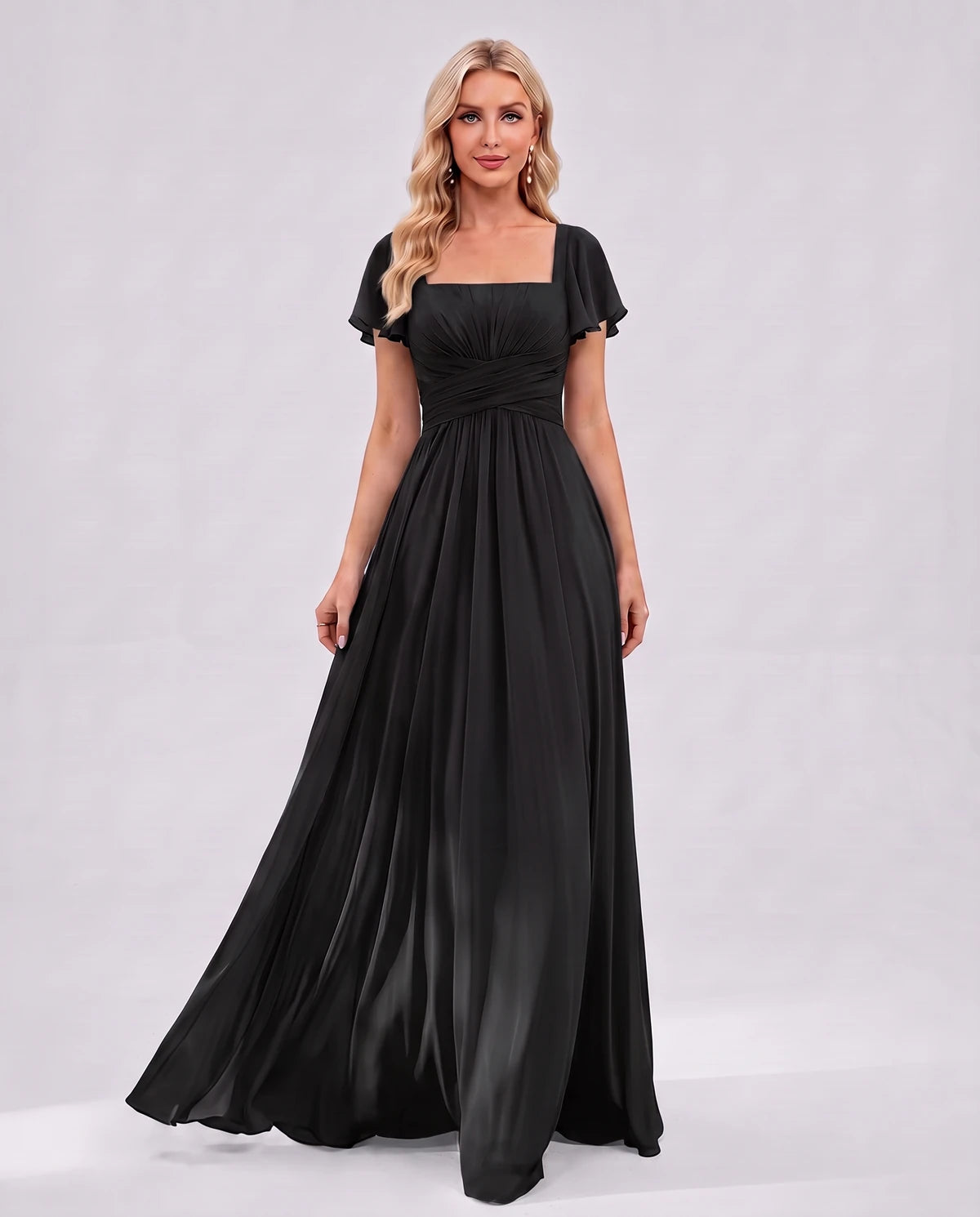 Iolanthe Maxi Dress — Black