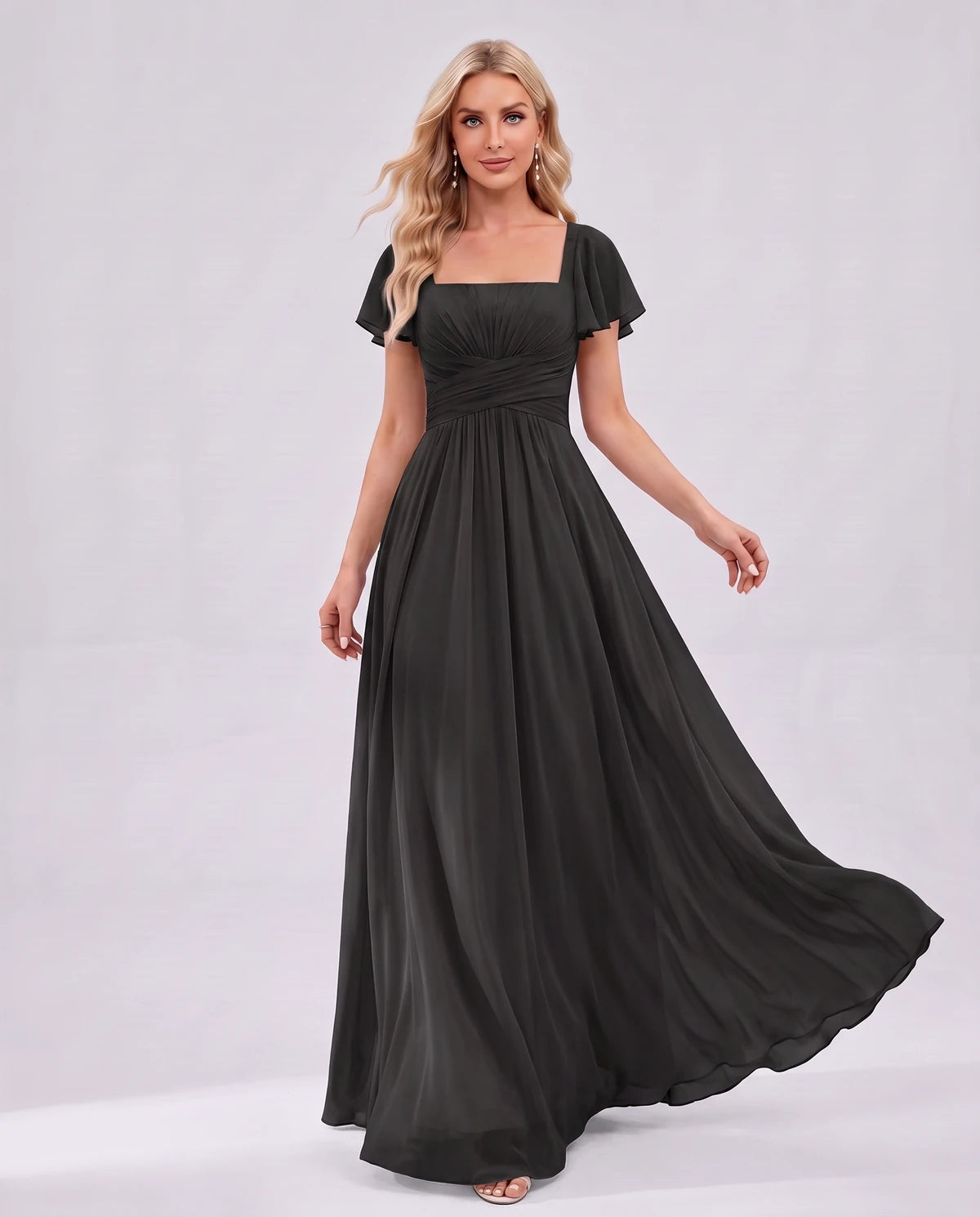 Iolanthe Maxi Dress — Black | SKU: SD-05348-black-2,SD-05348-black-4,SD-05348-black-6,SD-05348-black-8,SD-05348-black-10,SD-05348-black-12,SD-05348-black-14,SD-05348-black-16,SD-05348-black-16W,SD-05348-black-18W,SD-05348-black-20W,SD-05348-black-22W