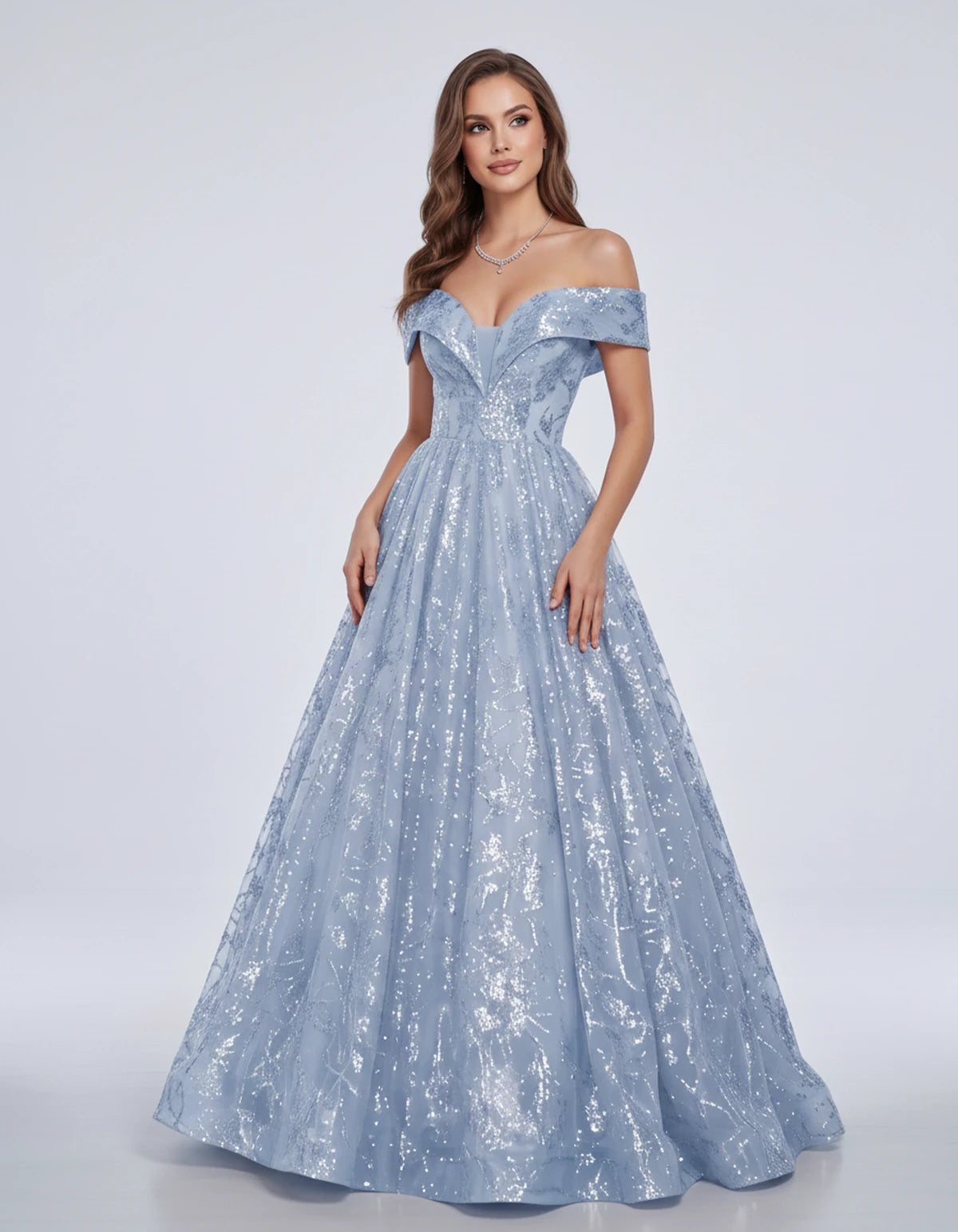 Isabeau Maxi Dress — Dusty Blue | SKU: SD-77609-dustyblue-2,SD-77609-dustyblue-4,SD-77609-dustyblue-6,SD-77609-dustyblue-8,SD-77609-dustyblue-10,SD-77609-dustyblue-12,SD-77609-dustyblue-14,SD-77609-dustyblue-14W,SD-77609-dustyblue-16,SD-77609-dustyblue-16W,SD-77609-dustyblue-18W