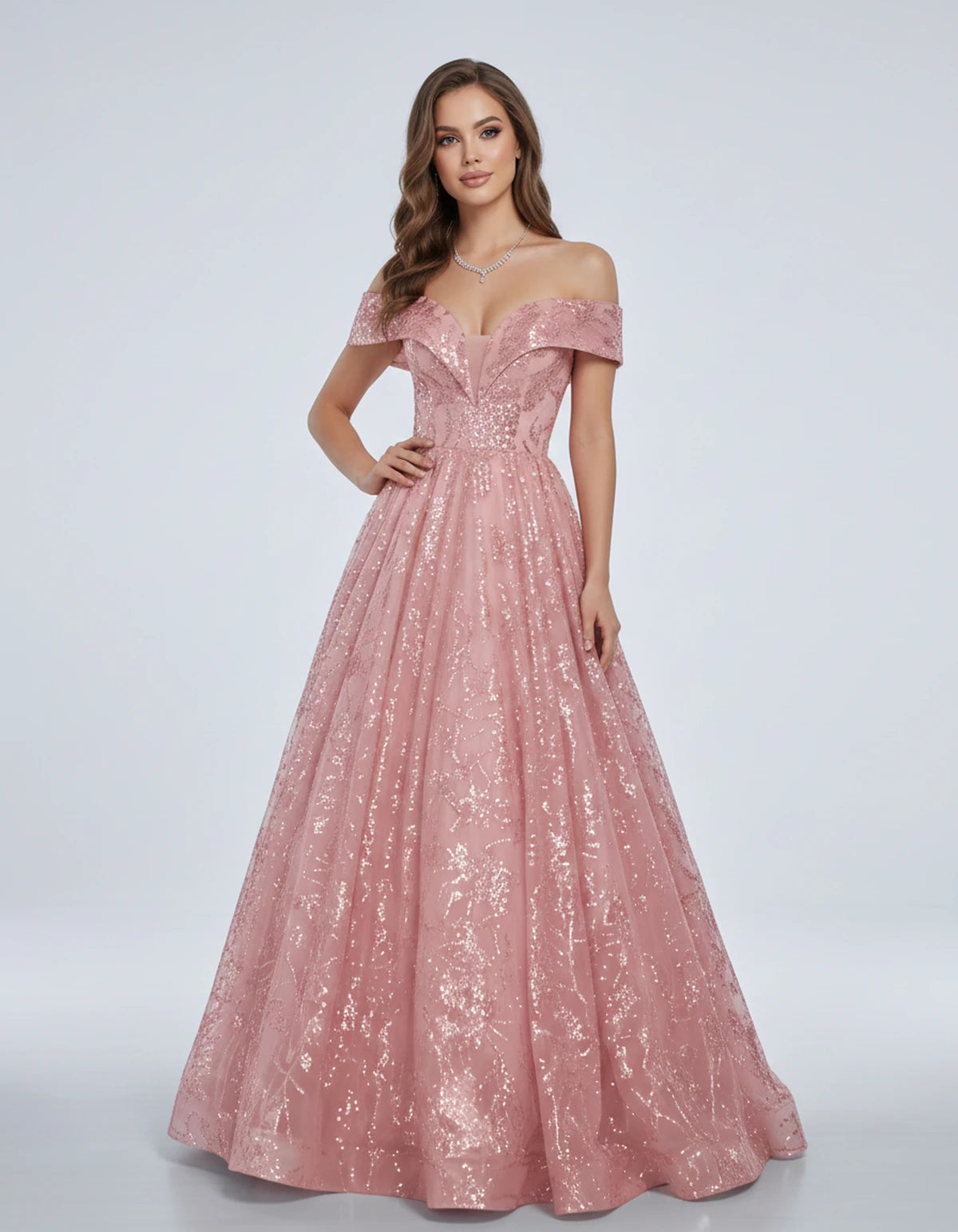 Isabeau Maxi Dress — Dusty Rose | SKU: SD-77609-dustyrose-2,SD-77609-dustyrose-4,SD-77609-dustyrose-6,SD-77609-dustyrose-8,SD-77609-dustyrose-10,SD-77609-dustyrose-12,SD-77609-dustyrose-14,SD-77609-dustyrose-14W,SD-77609-dustyrose-16,SD-77609-dustyrose-16W,SD-77609-dustyrose-18W