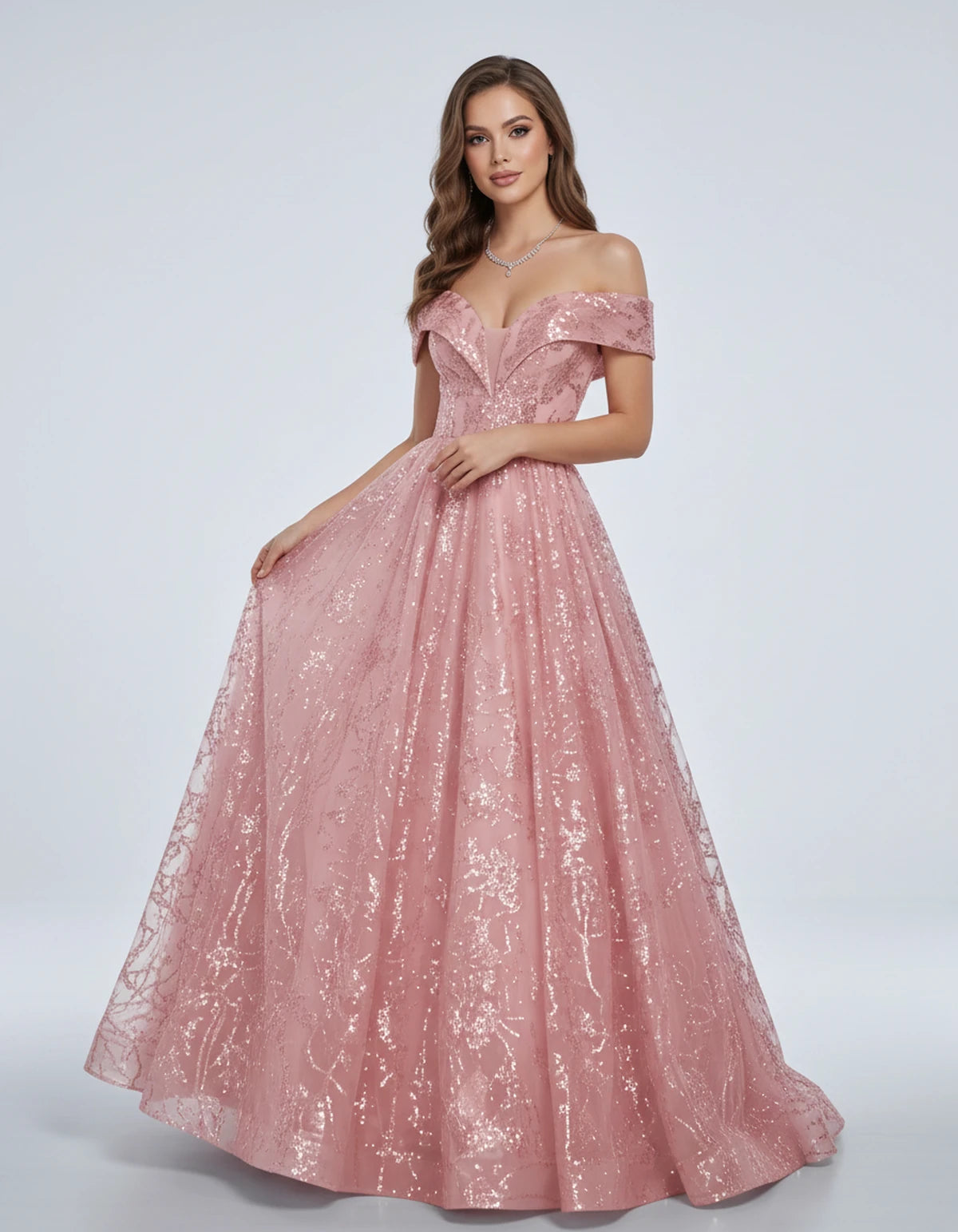 Isabeau Maxi Dress — Dusty Rose | SKU: SD-77609-dustyrose-2,SD-77609-dustyrose-4,SD-77609-dustyrose-6,SD-77609-dustyrose-8,SD-77609-dustyrose-10,SD-77609-dustyrose-12,SD-77609-dustyrose-14,SD-77609-dustyrose-14W,SD-77609-dustyrose-16,SD-77609-dustyrose-16W,SD-77609-dustyrose-18W