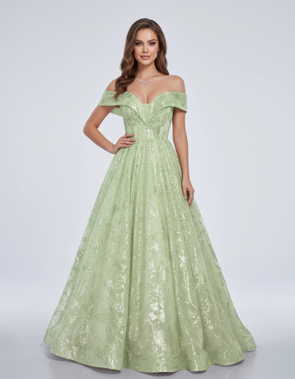 Isabeau Maxi Dress — Mint | SKU: SD-77609-mint-2,SD-77609-mint-4,SD-77609-mint-6,SD-77609-mint-8,SD-77609-mint-10,SD-77609-mint-12,SD-77609-mint-14,SD-77609-mint-14W,SD-77609-mint-16,SD-77609-mint-16W,SD-77609-mint-18W