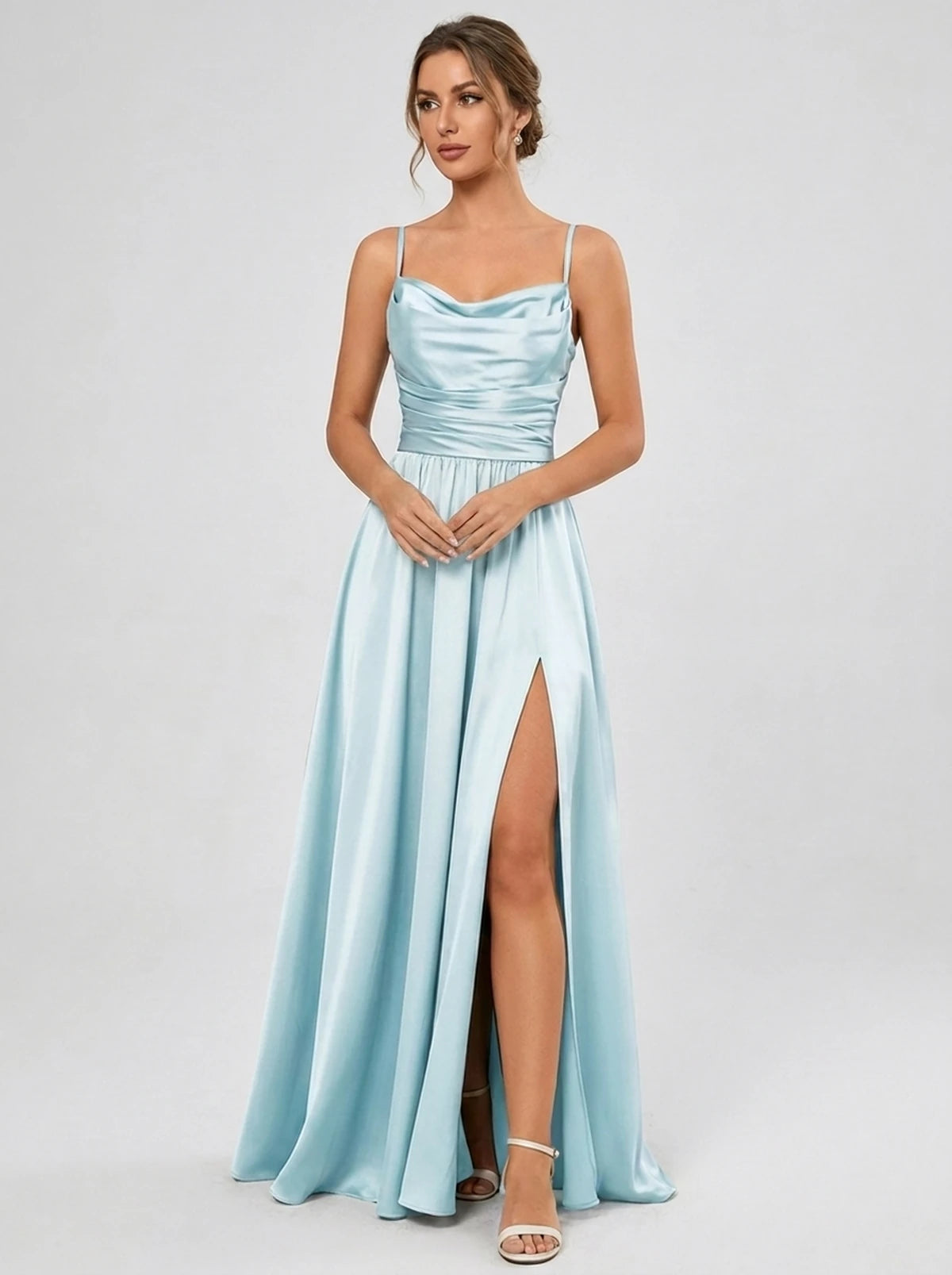 Juniperra Maxi Dress — Light Blue