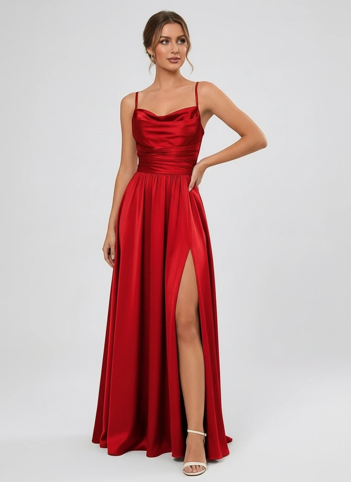 Juniperra Maxi Dress — Red | SKU: SD-30279-red-2,SD-30279-red-4,SD-30279-red-6,SD-30279-red-8,SD-30279-red-10,SD-30279-red-12,SD-30279-red-14,SD-30279-red-16,SD-30279-red-16W,SD-30279-red-18W,SD-30279-red-20W,SD-30279-red-22W
