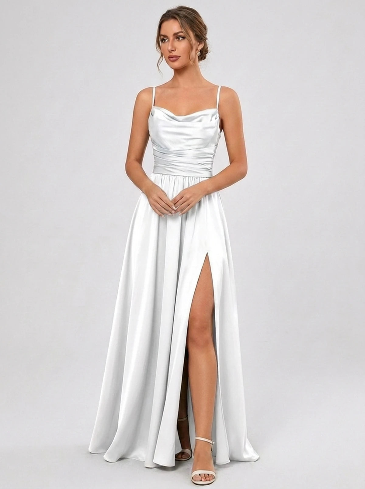 Juniperra Maxi Dress — White