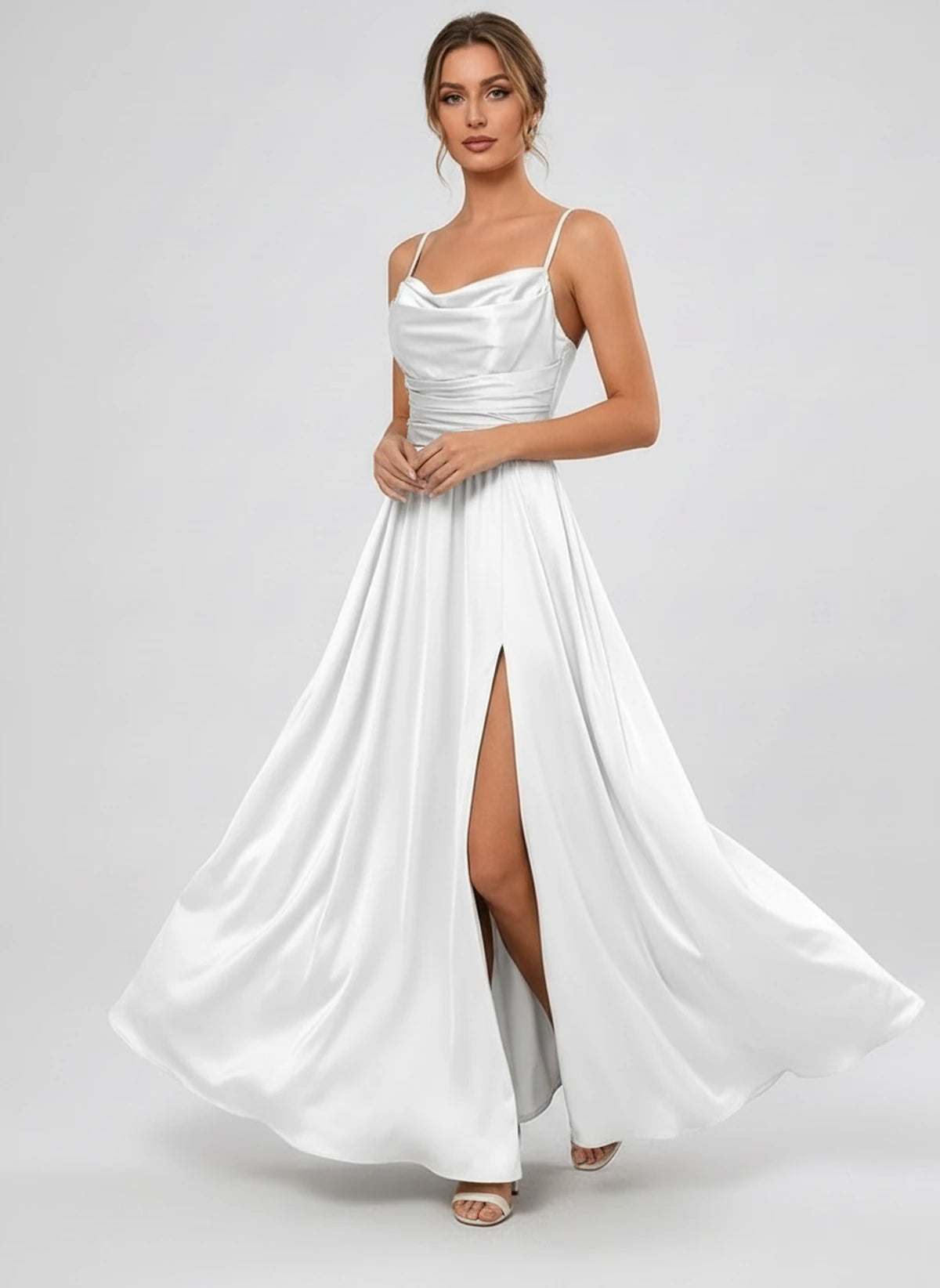 Juniperra Maxi Dress — White | SKU: SD-30279-white-2,SD-30279-white-4,SD-30279-white-6,SD-30279-white-8,SD-30279-white-10,SD-30279-white-12,SD-30279-white-14,SD-30279-white-16,SD-30279-white-16W,SD-30279-white-18W,SD-30279-white-20W,SD-30279-white-22W