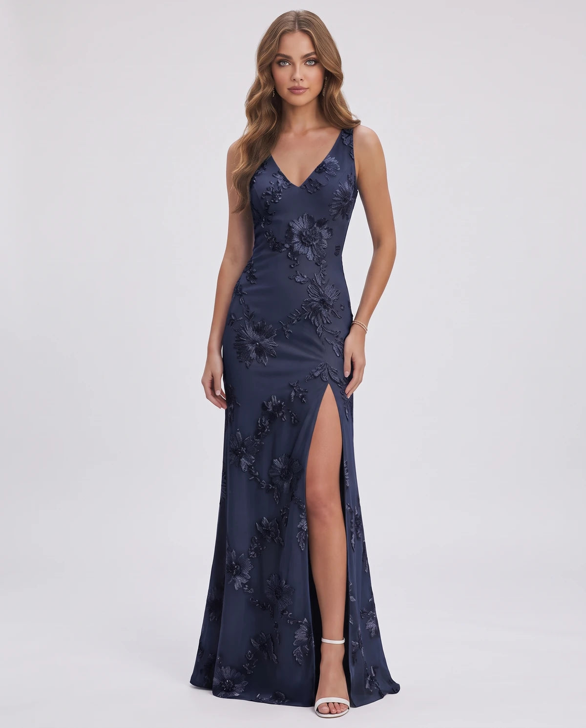 Justine Maxi Dress — Navy