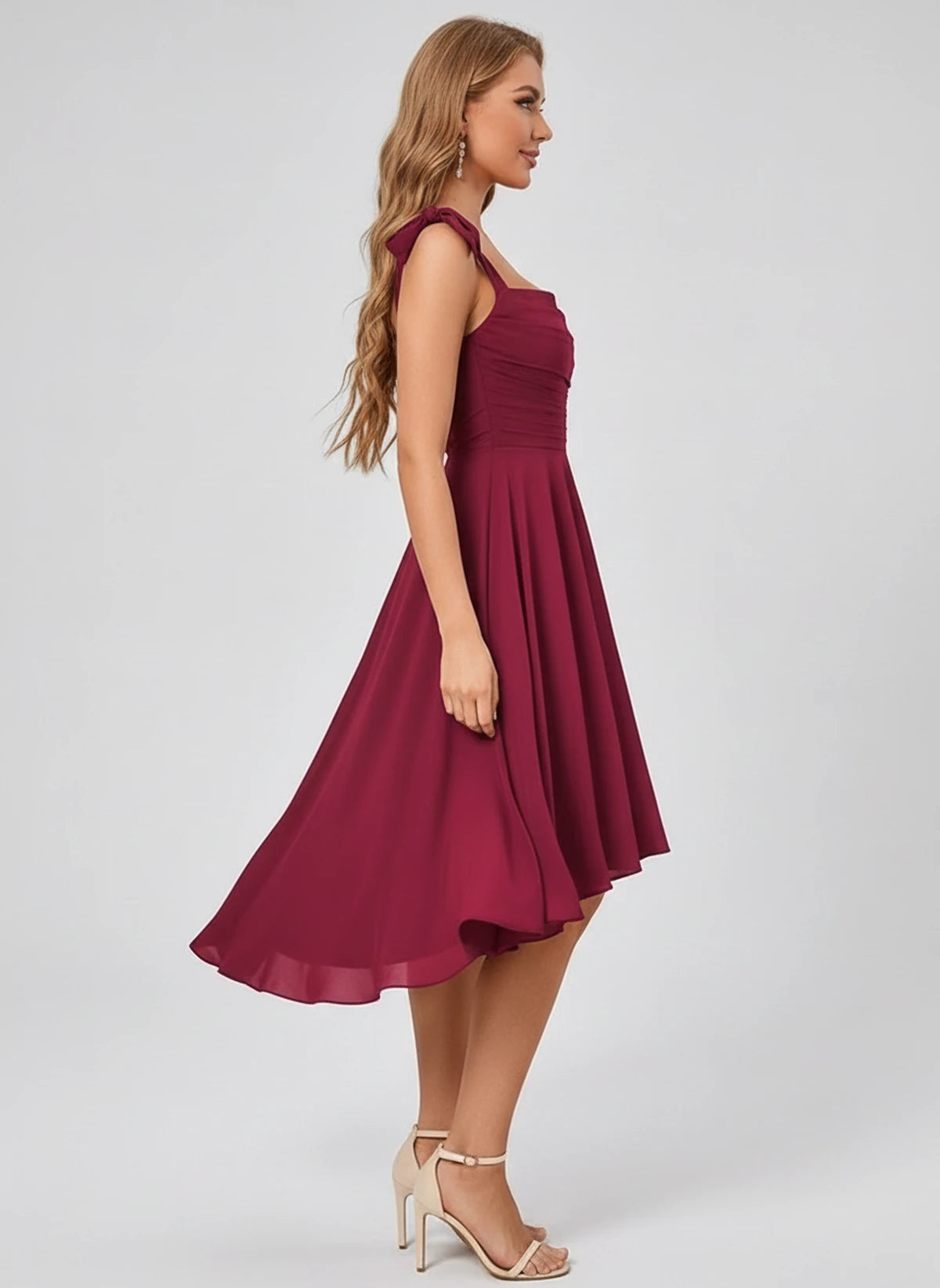 Kalliope Midi Dresses — Desert Rose | SKU: SD-15471-desertrose-2,SD-15471-desertrose-4,SD-15471-desertrose-6,SD-15471-desertrose-8,SD-15471-desertrose-10,SD-15471-desertrose-12,SD-15471-desertrose-14,SD-15471-desertrose-16,SD-15471-desertrose-16W,SD-15471-desertrose-18W,SD-15471-desertrose-20W,SD-15471-desertrose-22W