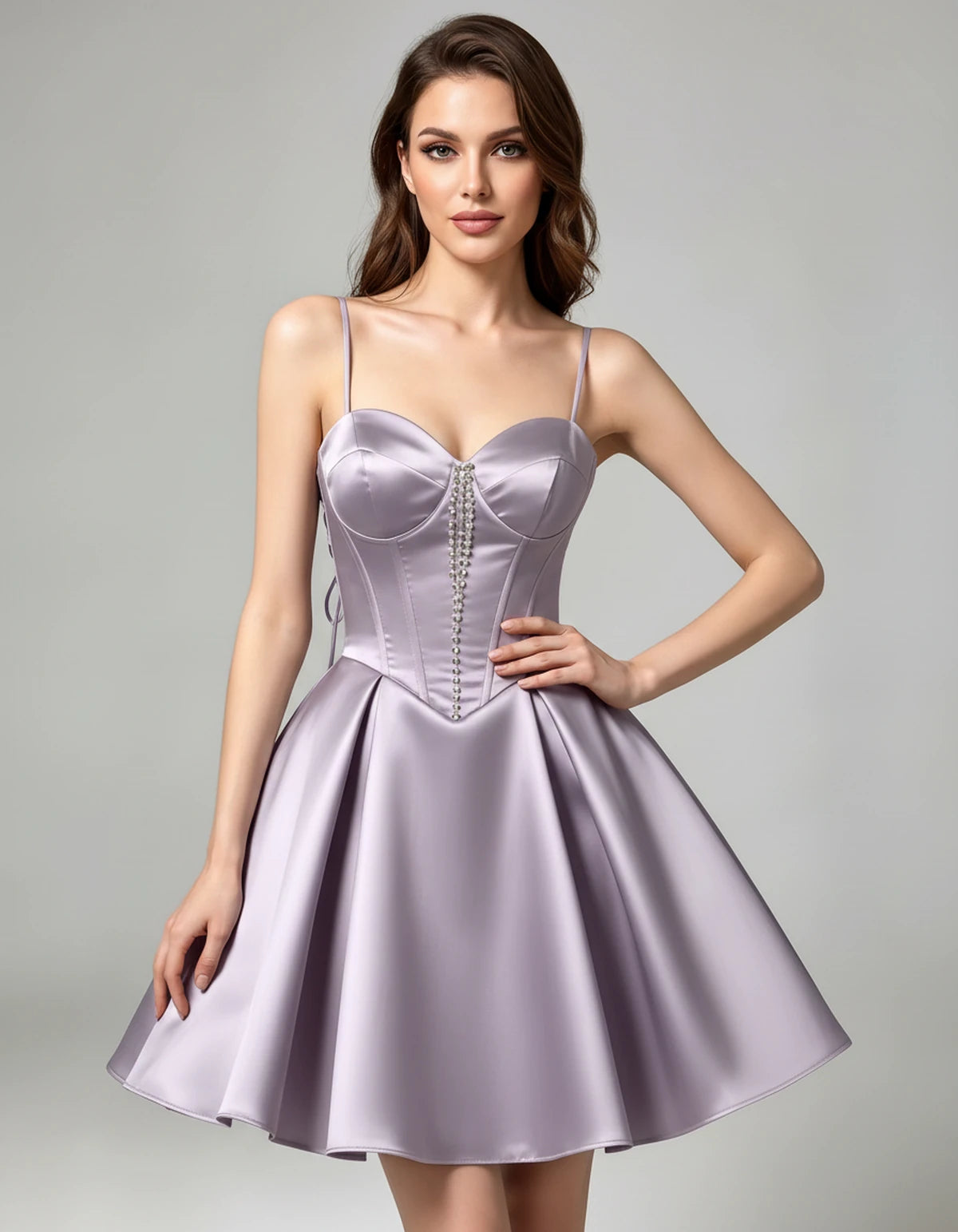 Kerensa Mini Dress — Lilac | SKU: SD-41654-lilac-2,SD-41654-lilac-4,SD-41654-lilac-6,SD-41654-lilac-8,SD-41654-lilac-10,SD-41654-lilac-12,SD-41654-lilac-14,SD-41654-lilac-16,SD-41654-lilac-18,SD-41654-lilac-20,SD-41654-lilac-22,SD-41654-lilac-24