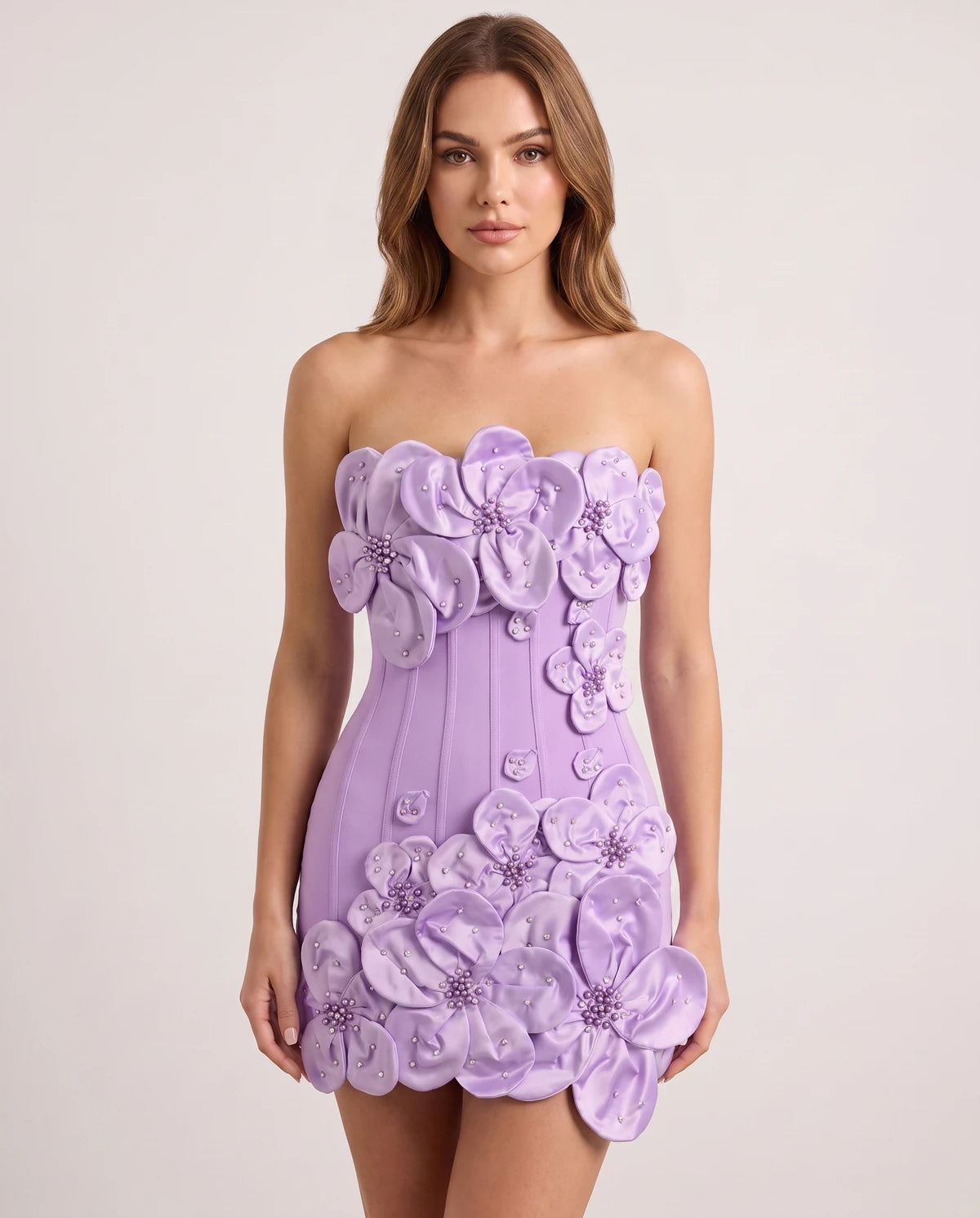 Lakoda Mini Dress — Purple