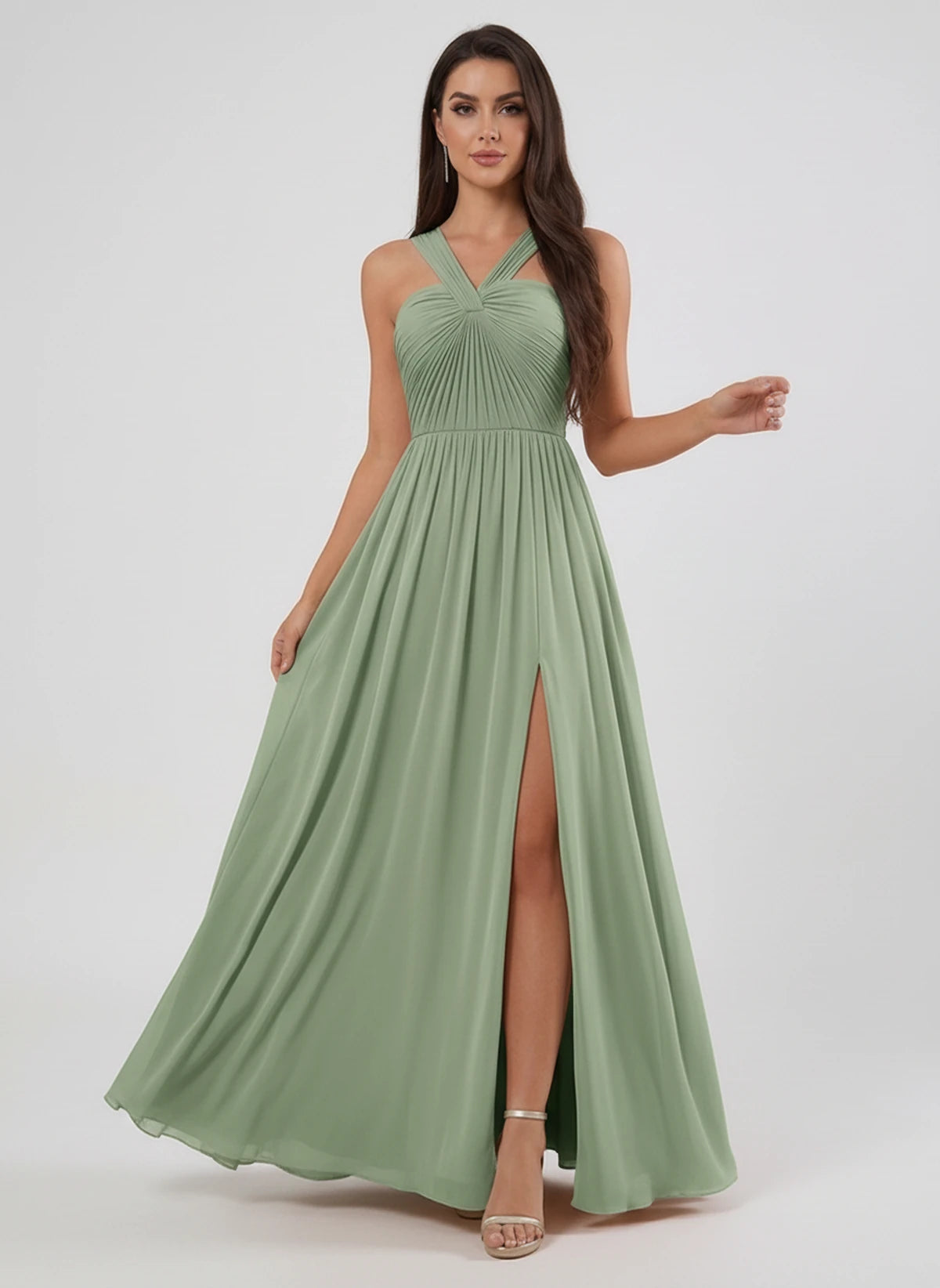 Lazuli Maxi Dress — Sage Green | SKU: SD-84842-sagegreen-2,SD-84842-sagegreen-4,SD-84842-sagegreen-6,SD-84842-sagegreen-8,SD-84842-sagegreen-10,SD-84842-sagegreen-12,SD-84842-sagegreen-14,SD-84842-sagegreen-16,SD-84842-sagegreen-16W,SD-84842-sagegreen-18W,SD-84842-sagegreen-20W,SD-84842-sagegreen-22W