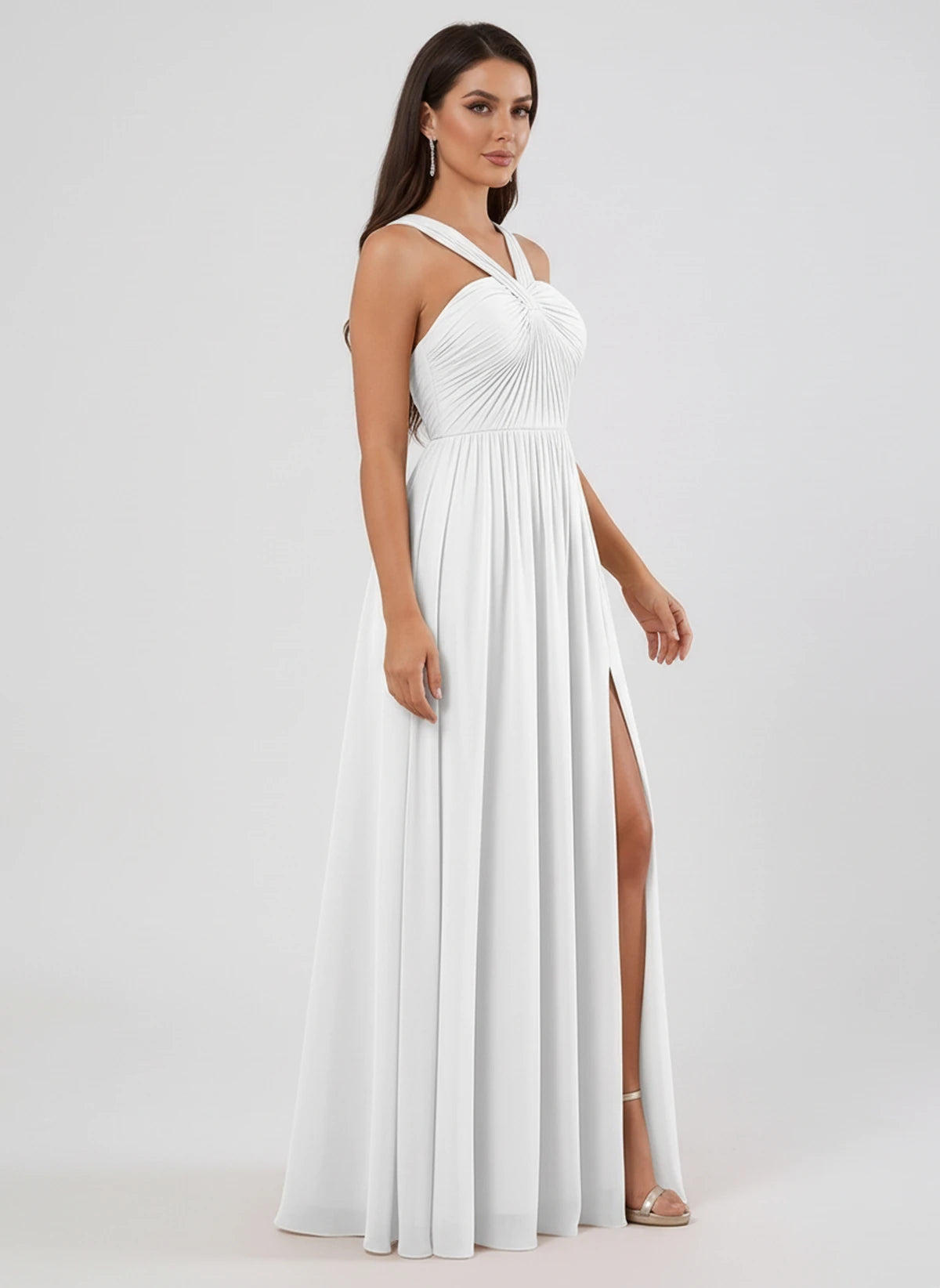 Lazuli Maxi Dress — White | SKU: SD-84842-white-2,SD-84842-white-4,SD-84842-white-6,SD-84842-white-8,SD-84842-white-10,SD-84842-white-12,SD-84842-white-14,SD-84842-white-16,SD-84842-white-16W,SD-84842-white-18W,SD-84842-white-20W,SD-84842-white-22W